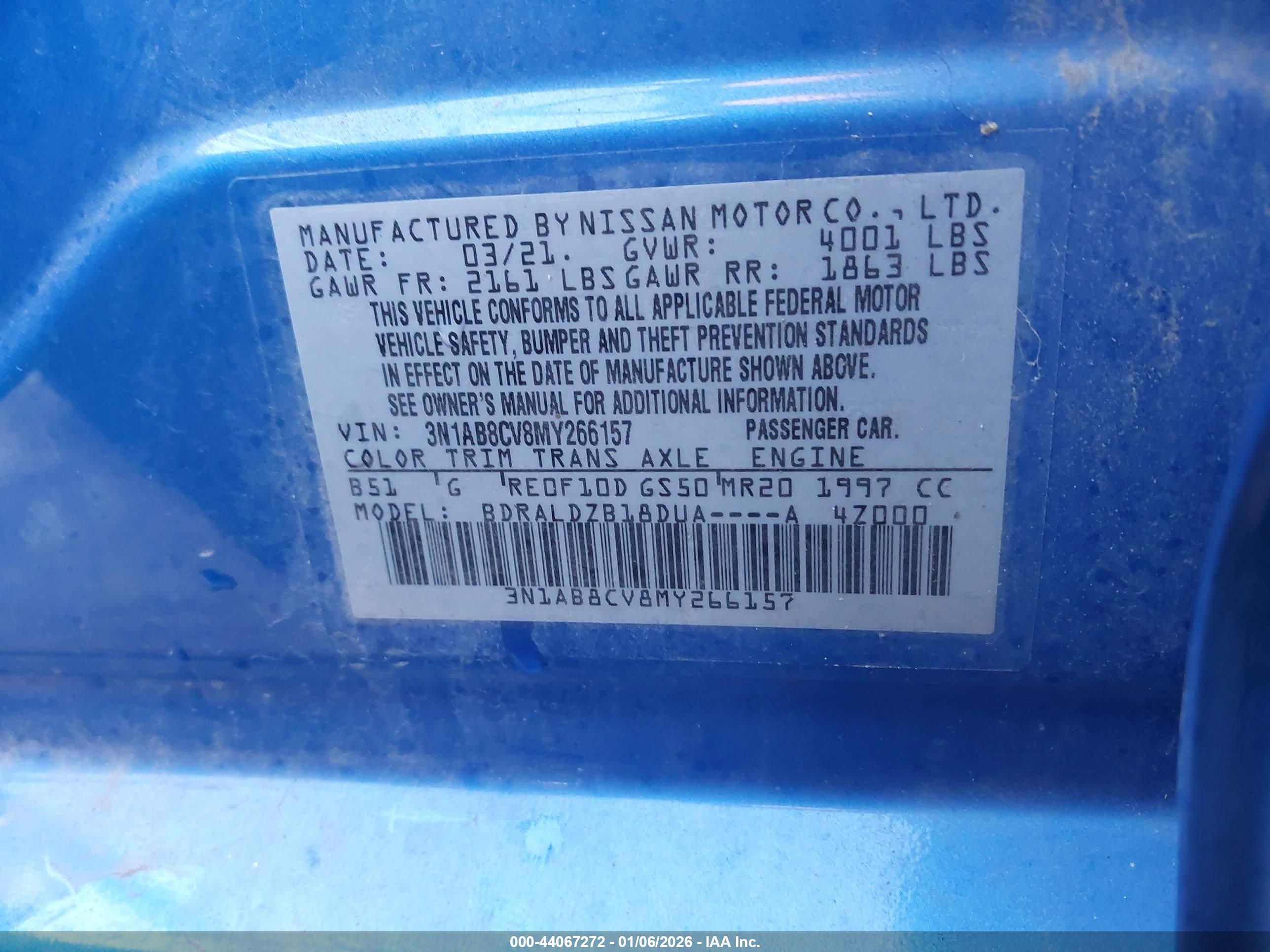 NISSAN SENTRA image 9