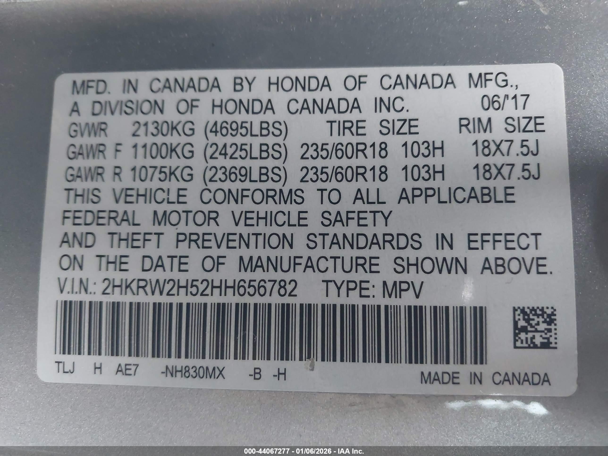 HONDA CR-V image 9