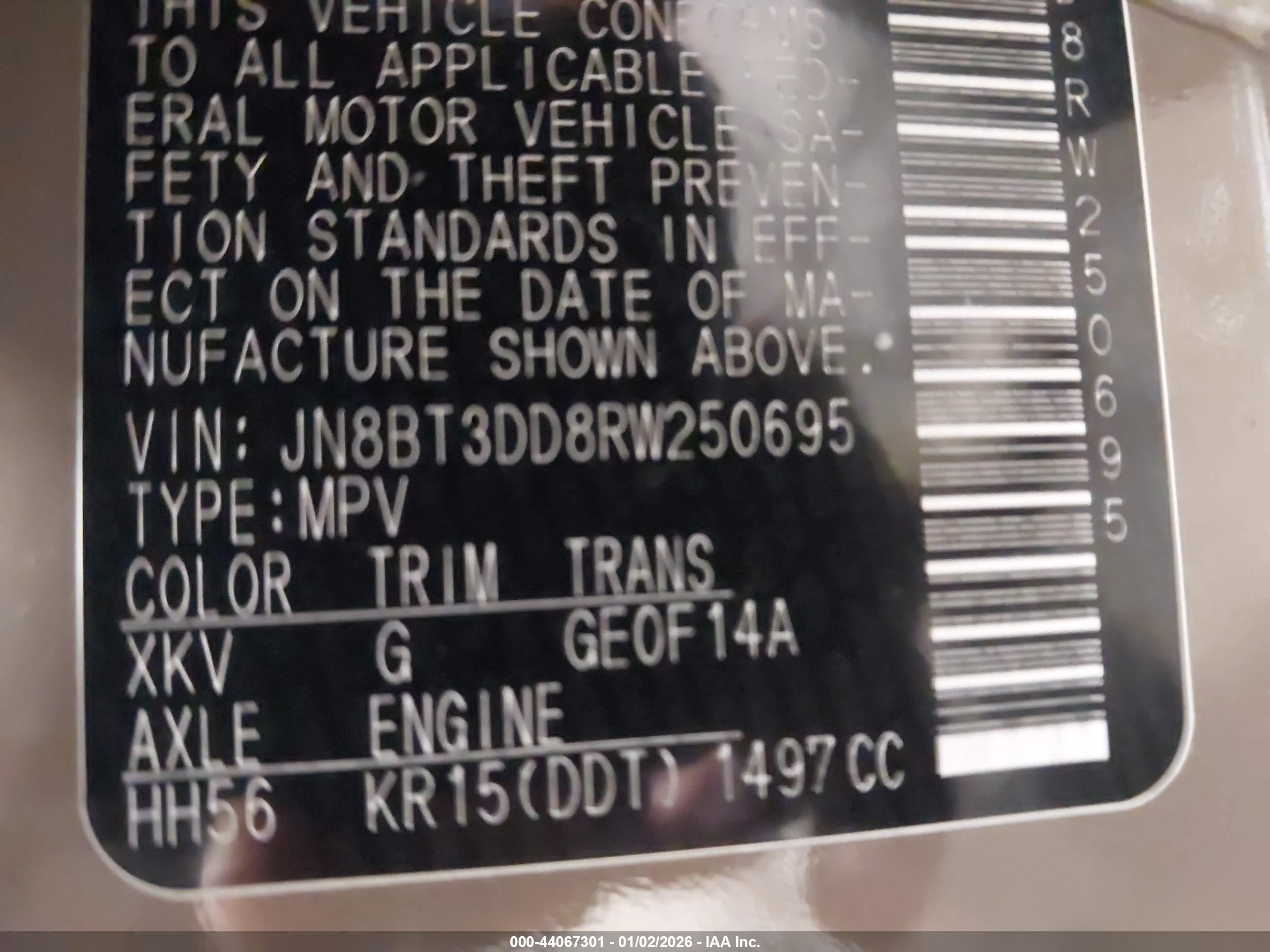 NISSAN ROGUE image 9