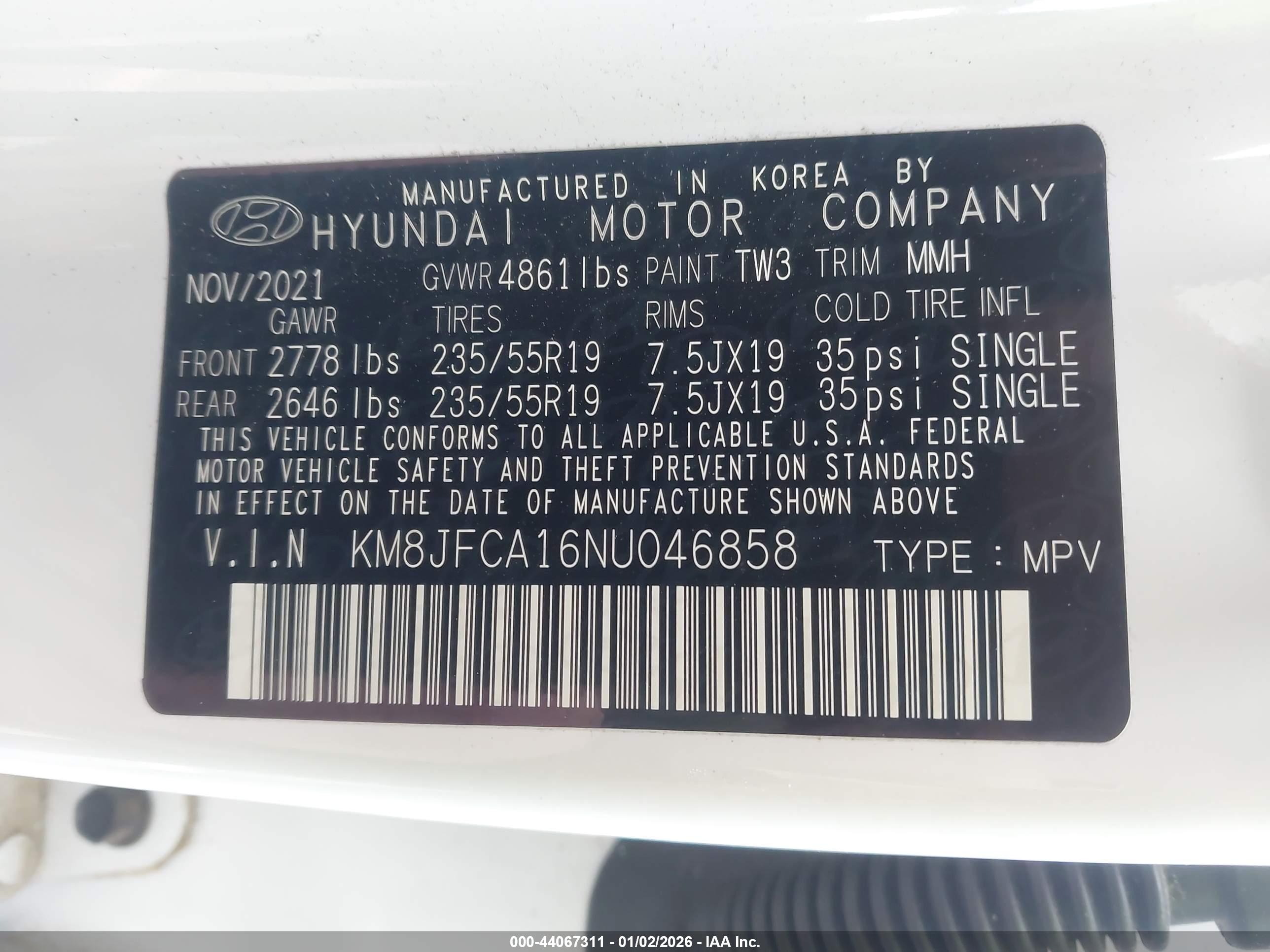 HYUNDAI TUCSON image 9