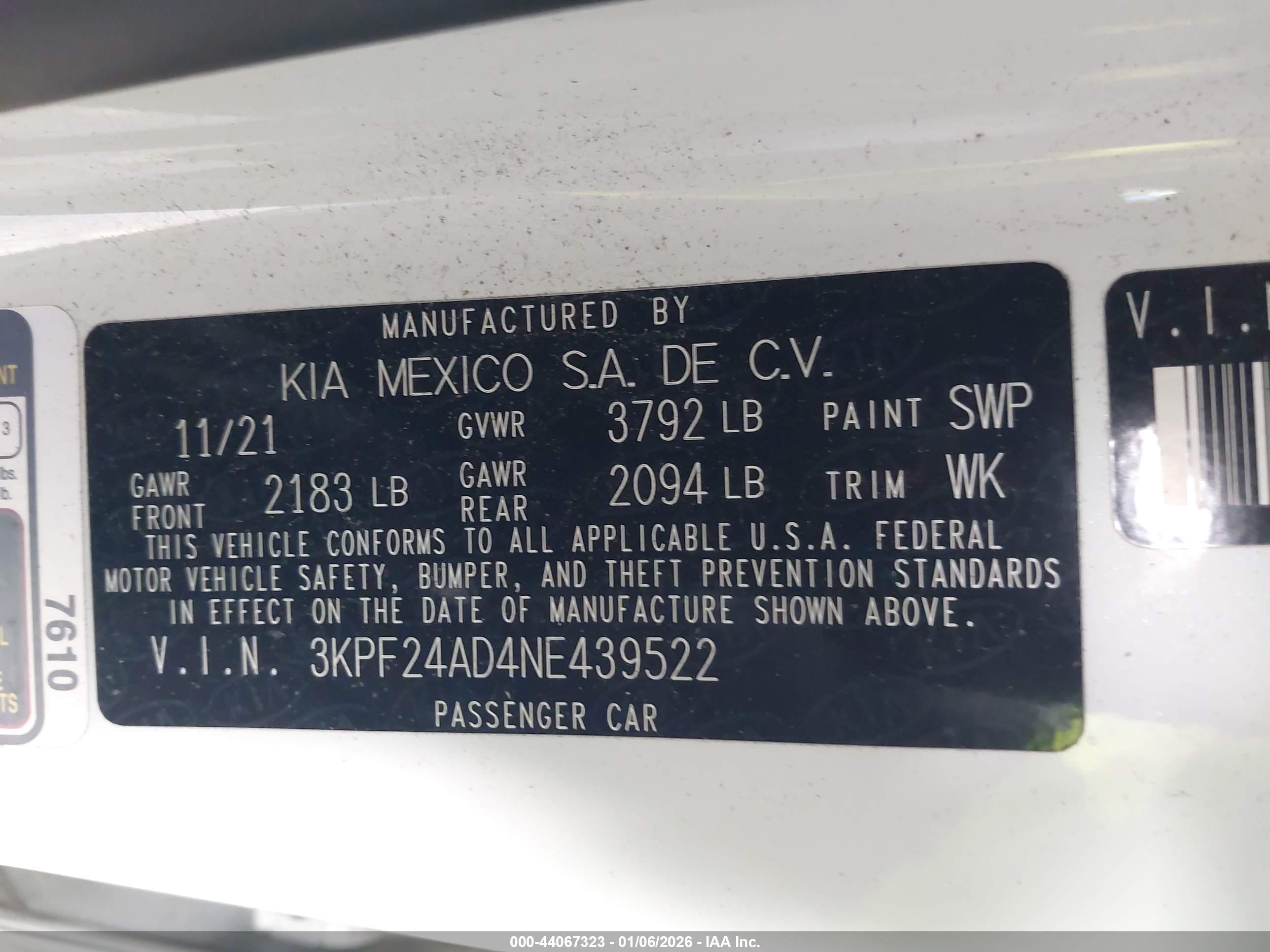 KIA FORTE image 9