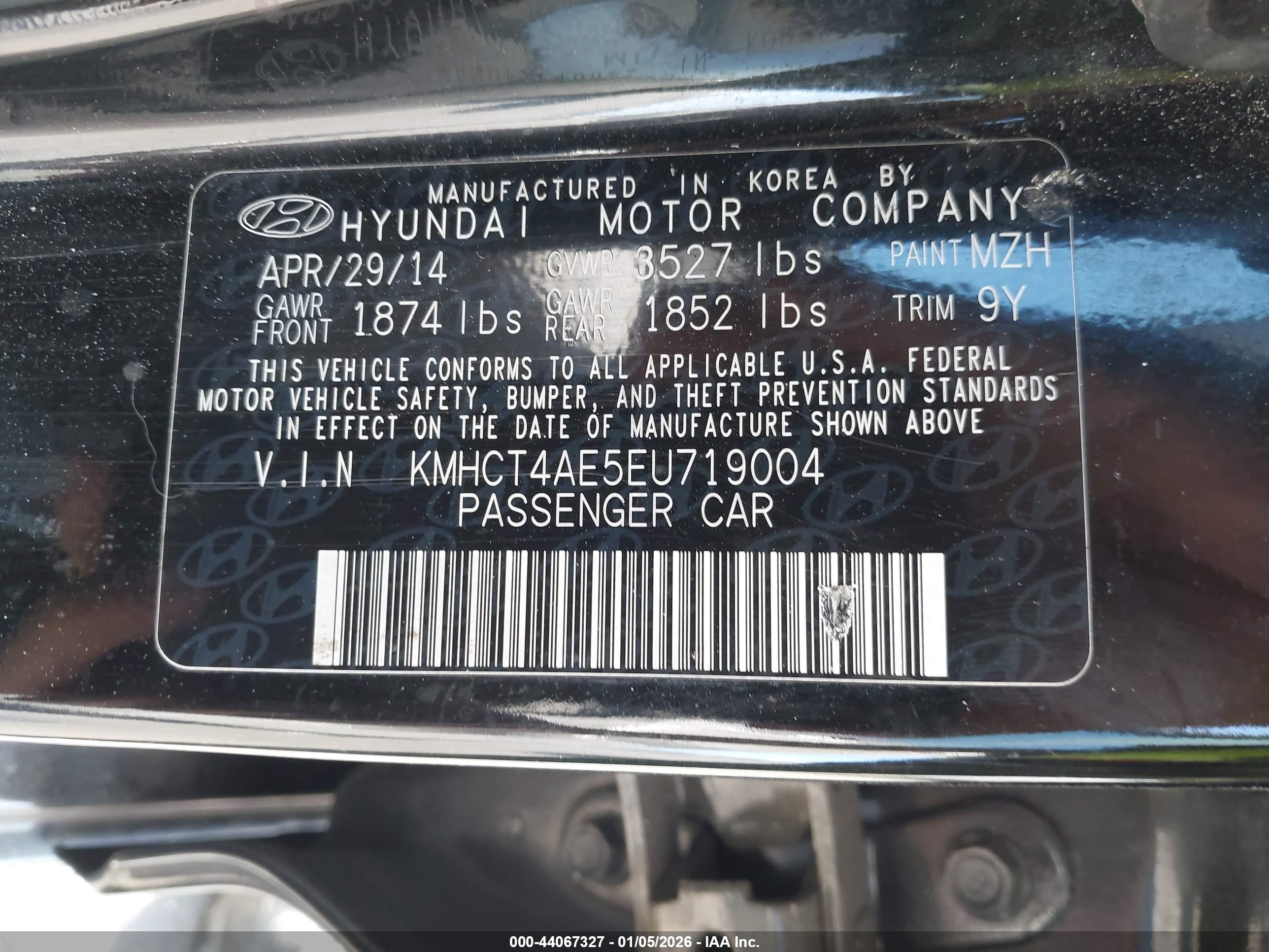 HYUNDAI ACCENT image 9