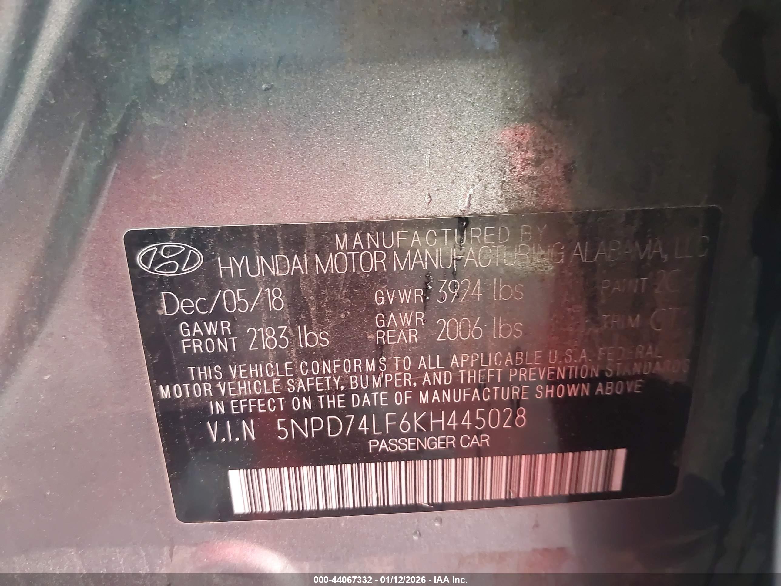 HYUNDAI ELANTRA image 9