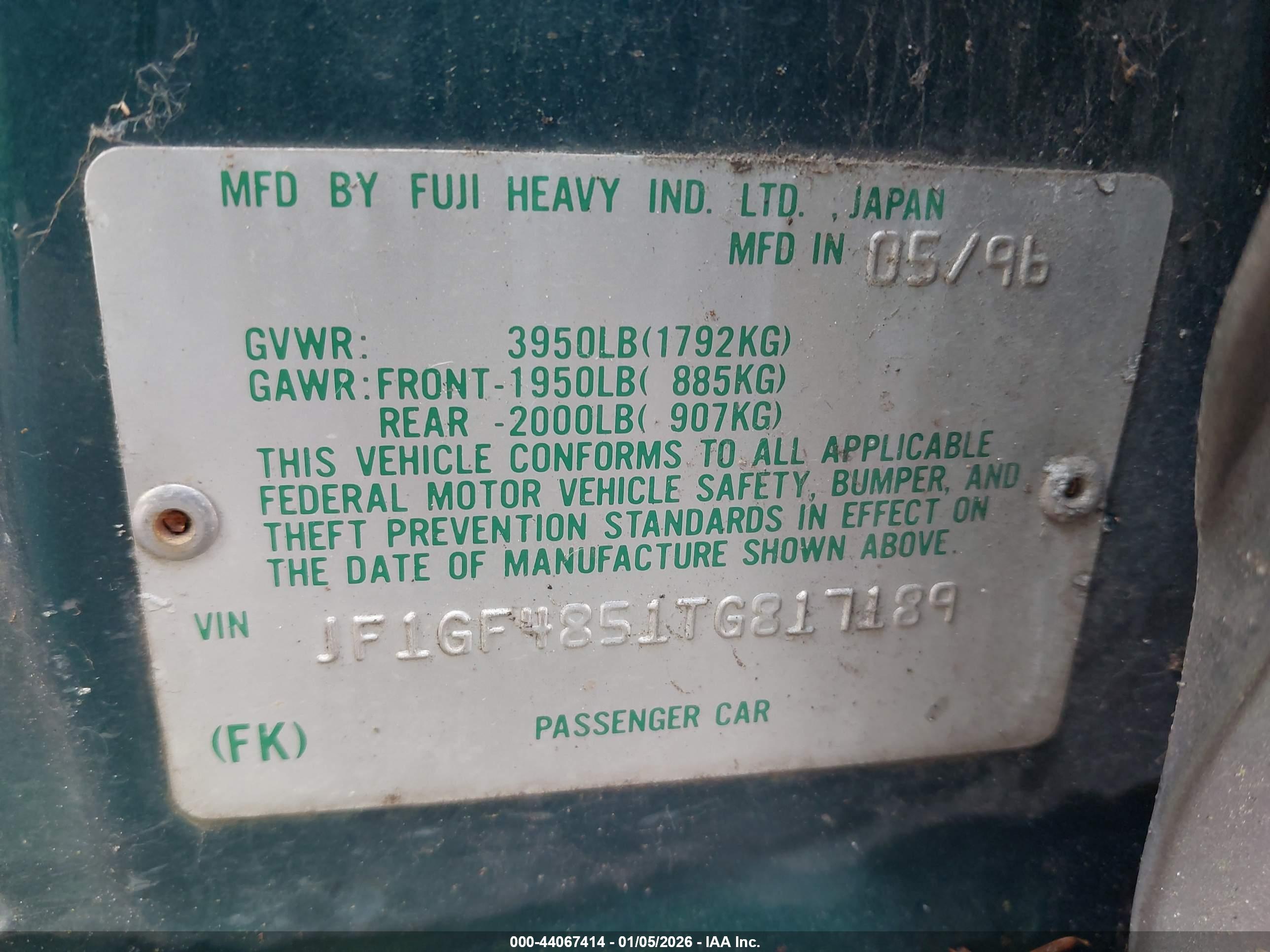 SUBARU IMPREZA image 9
