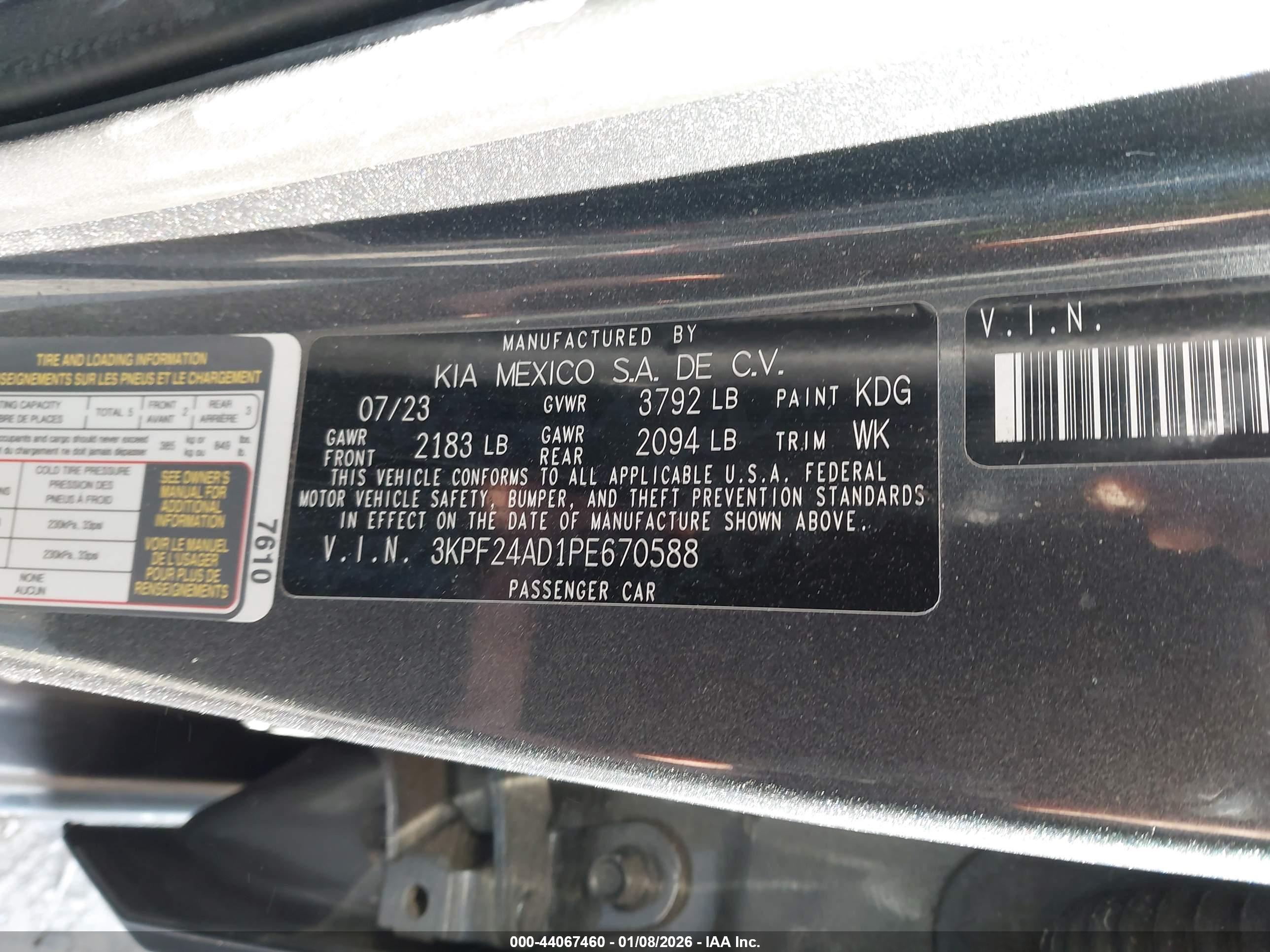 KIA FORTE image 9