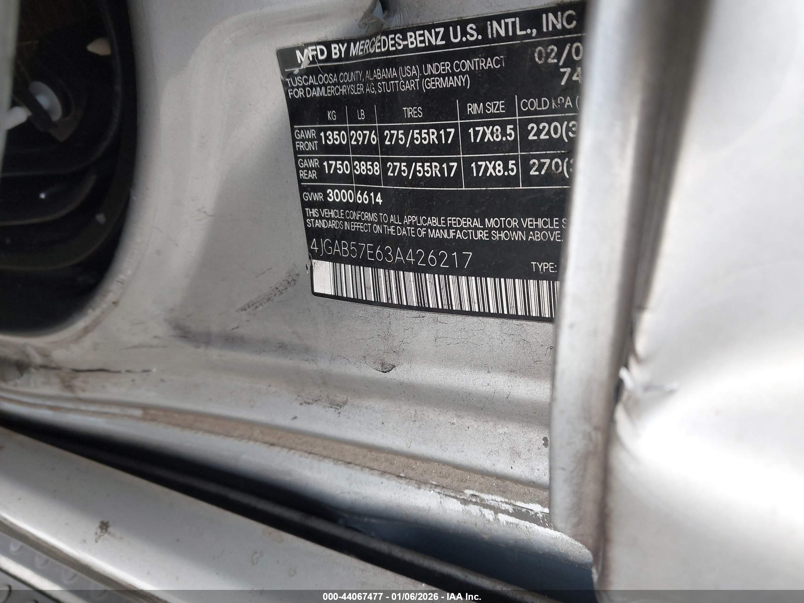 MERCEDES-BENZ ML image 9