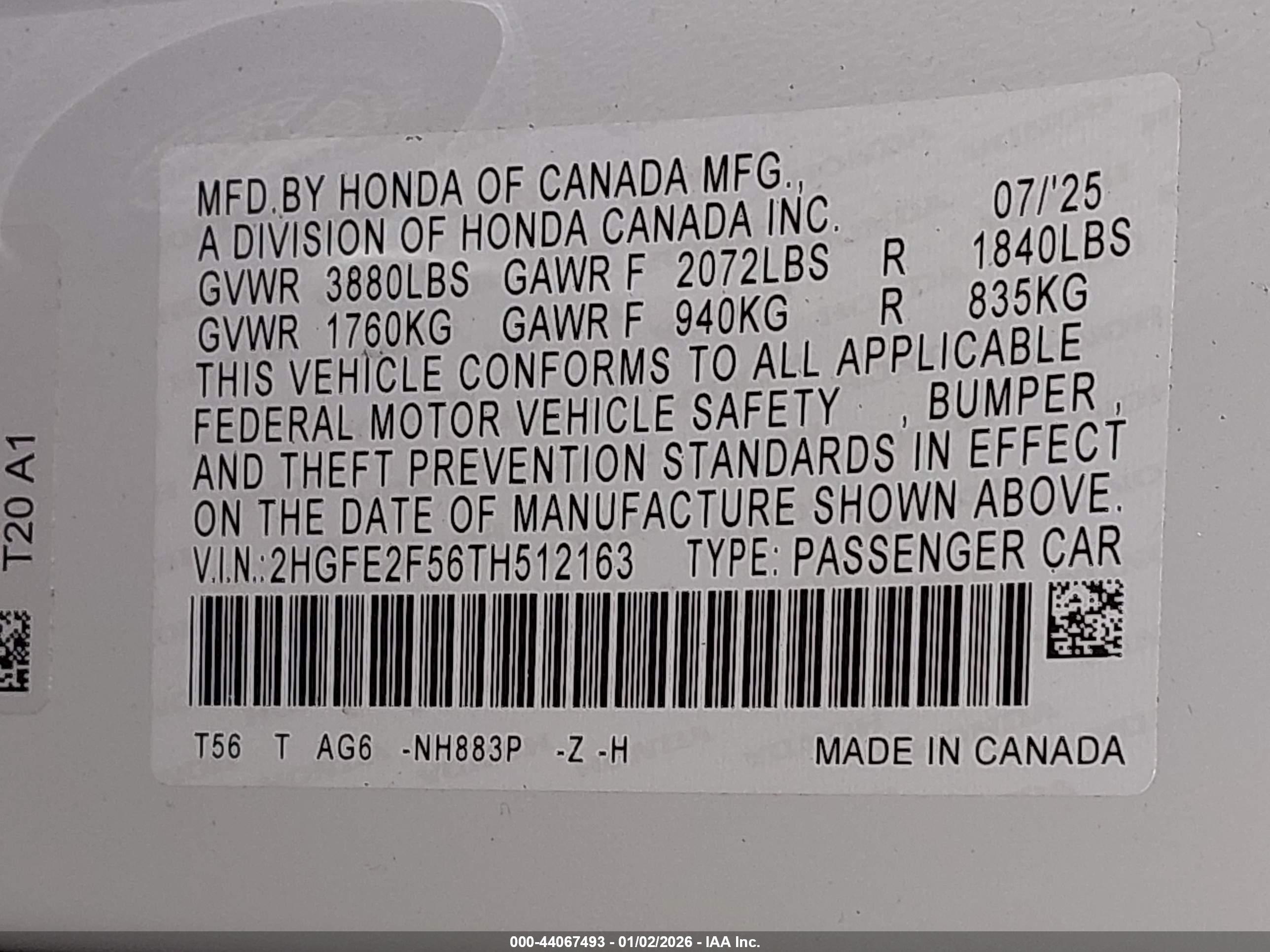 HONDA CIVIC image 9