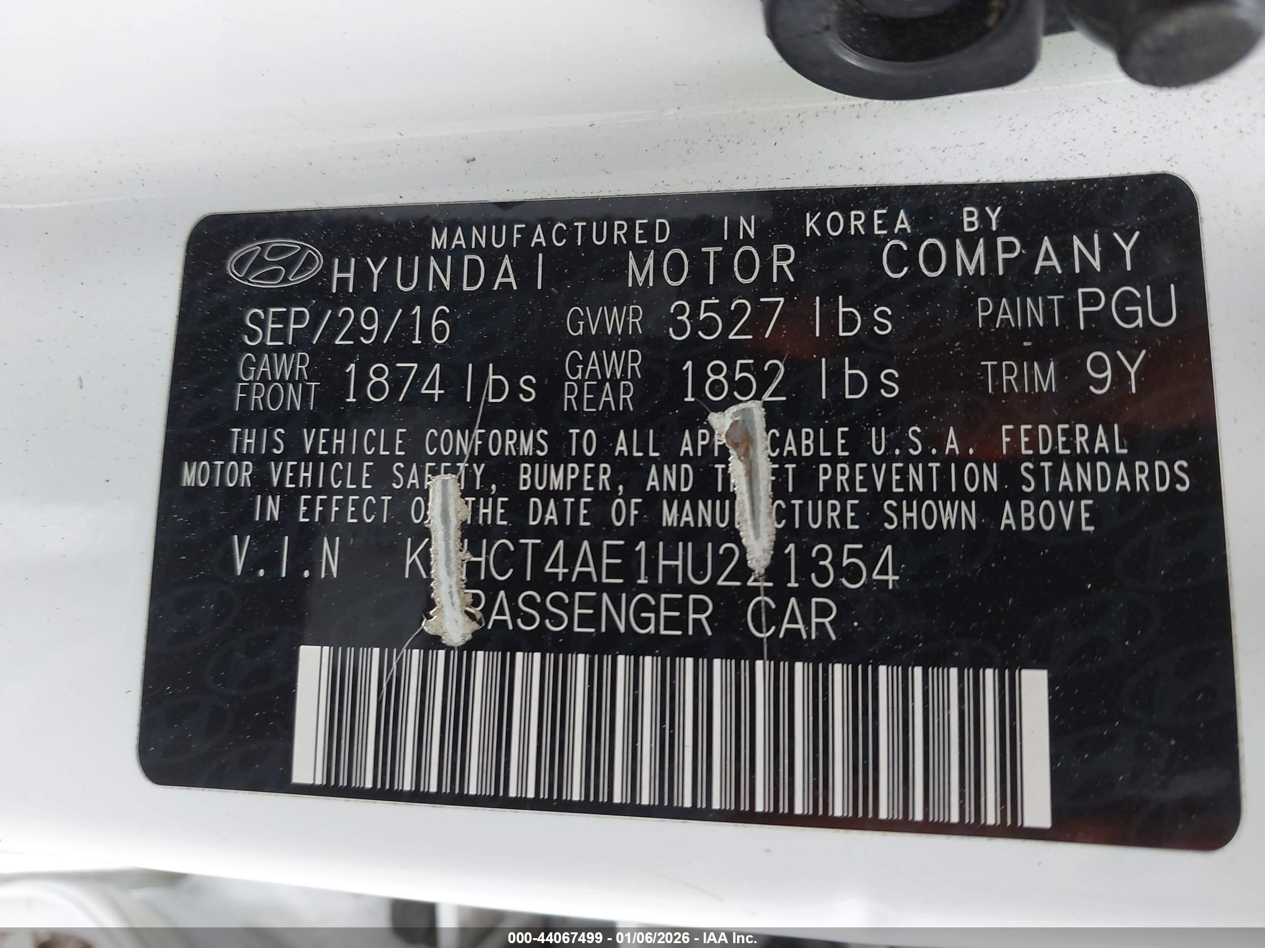 HYUNDAI ACCENT image 9