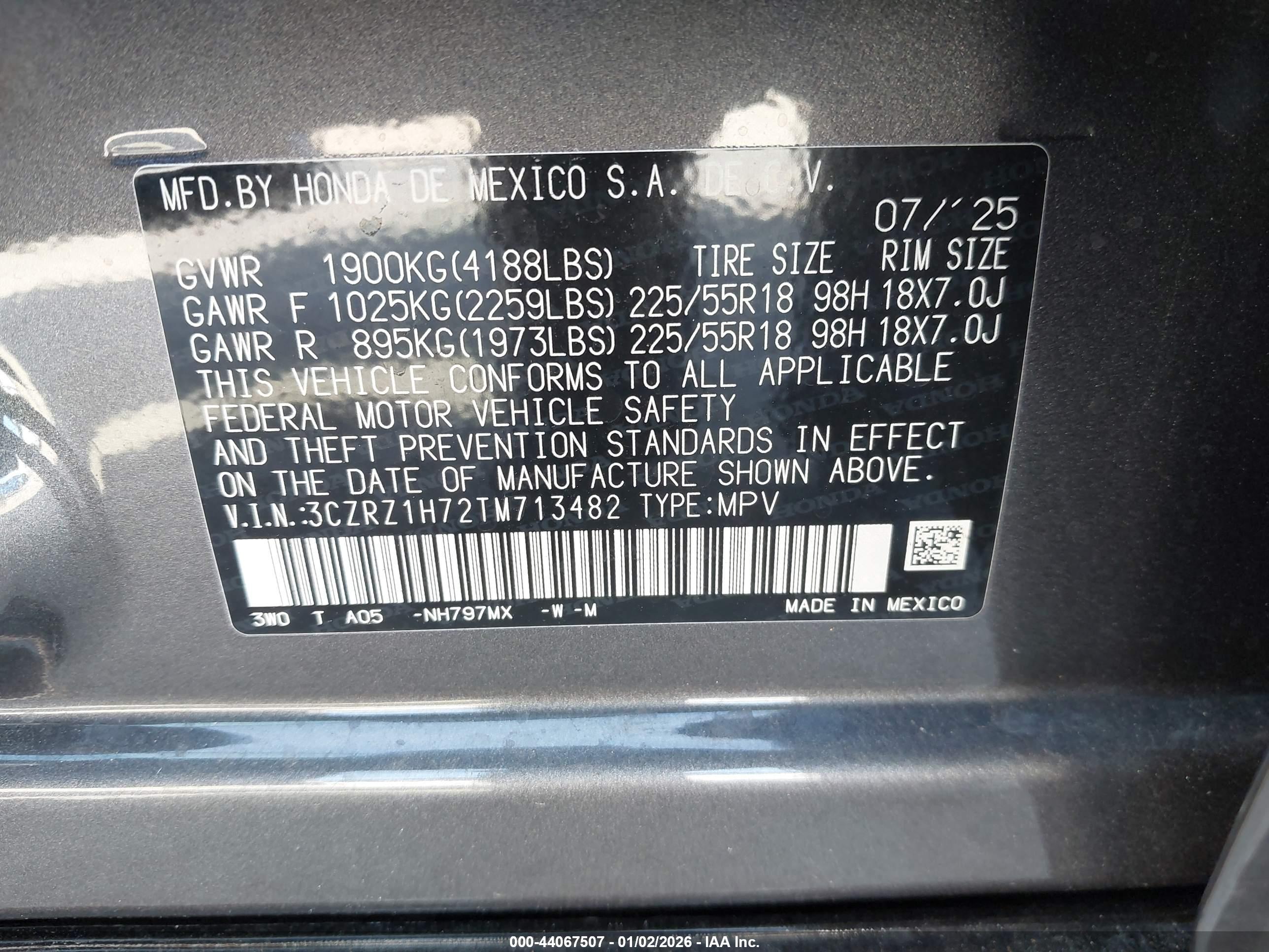 HONDA HR-V image 9