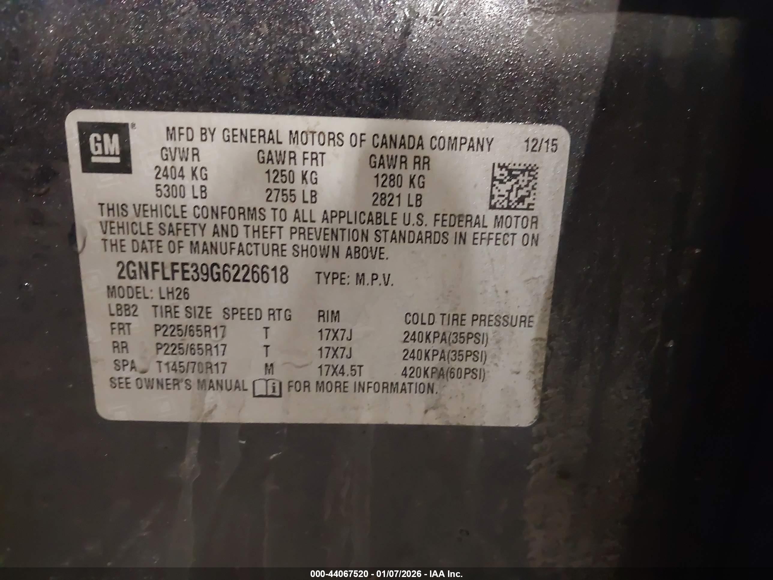 CHEVROLET EQUINOX image 9