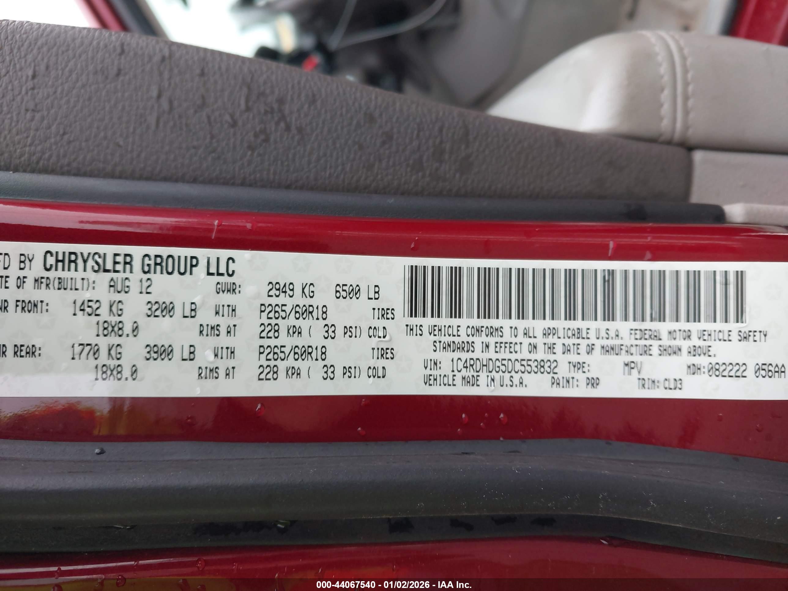 DODGE DURANGO image 9