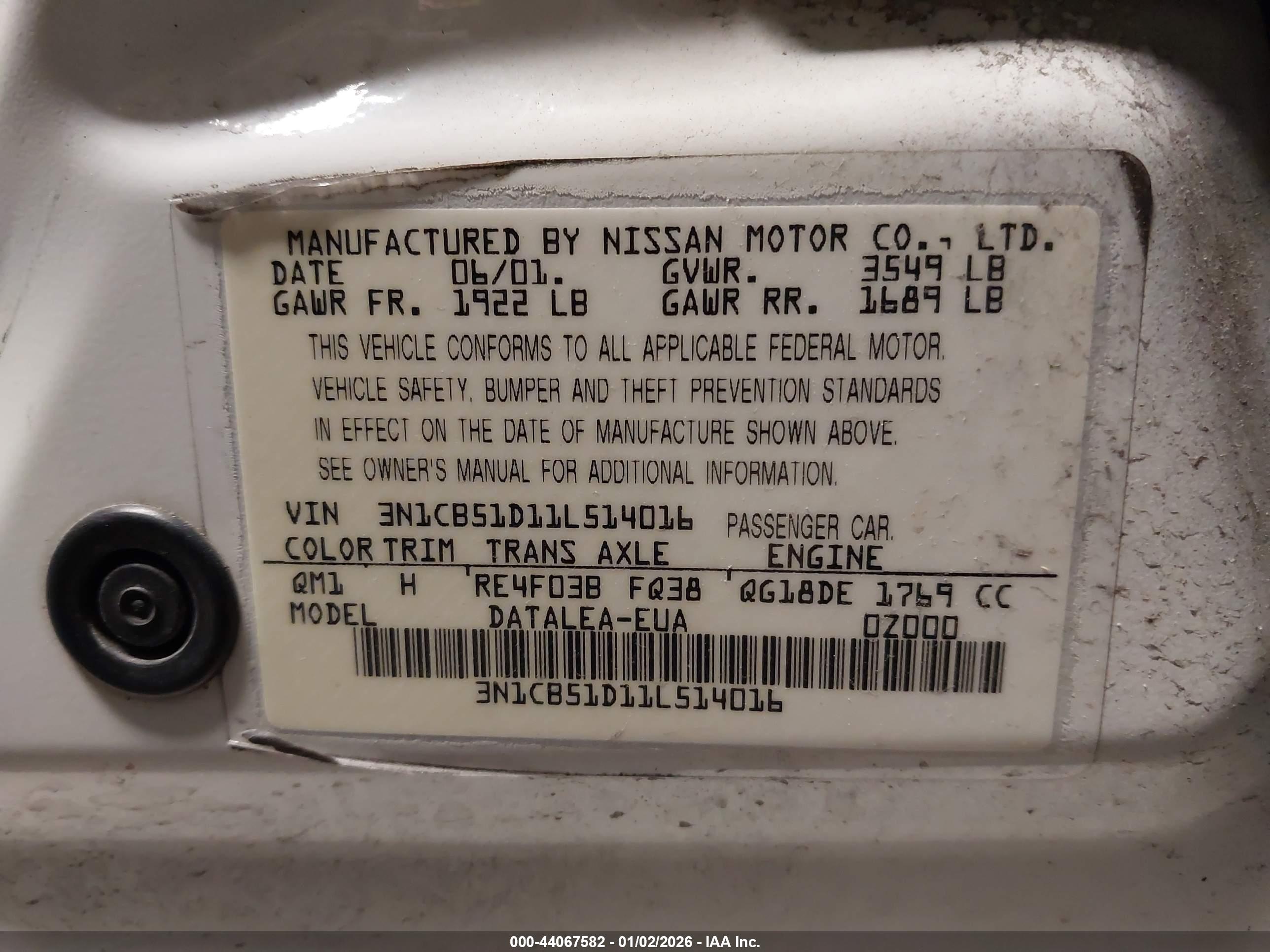 NISSAN SENTRA image 9