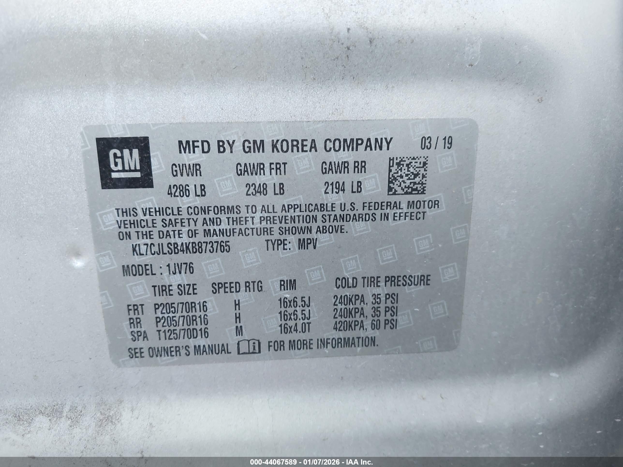 CHEVROLET TRAX image 9