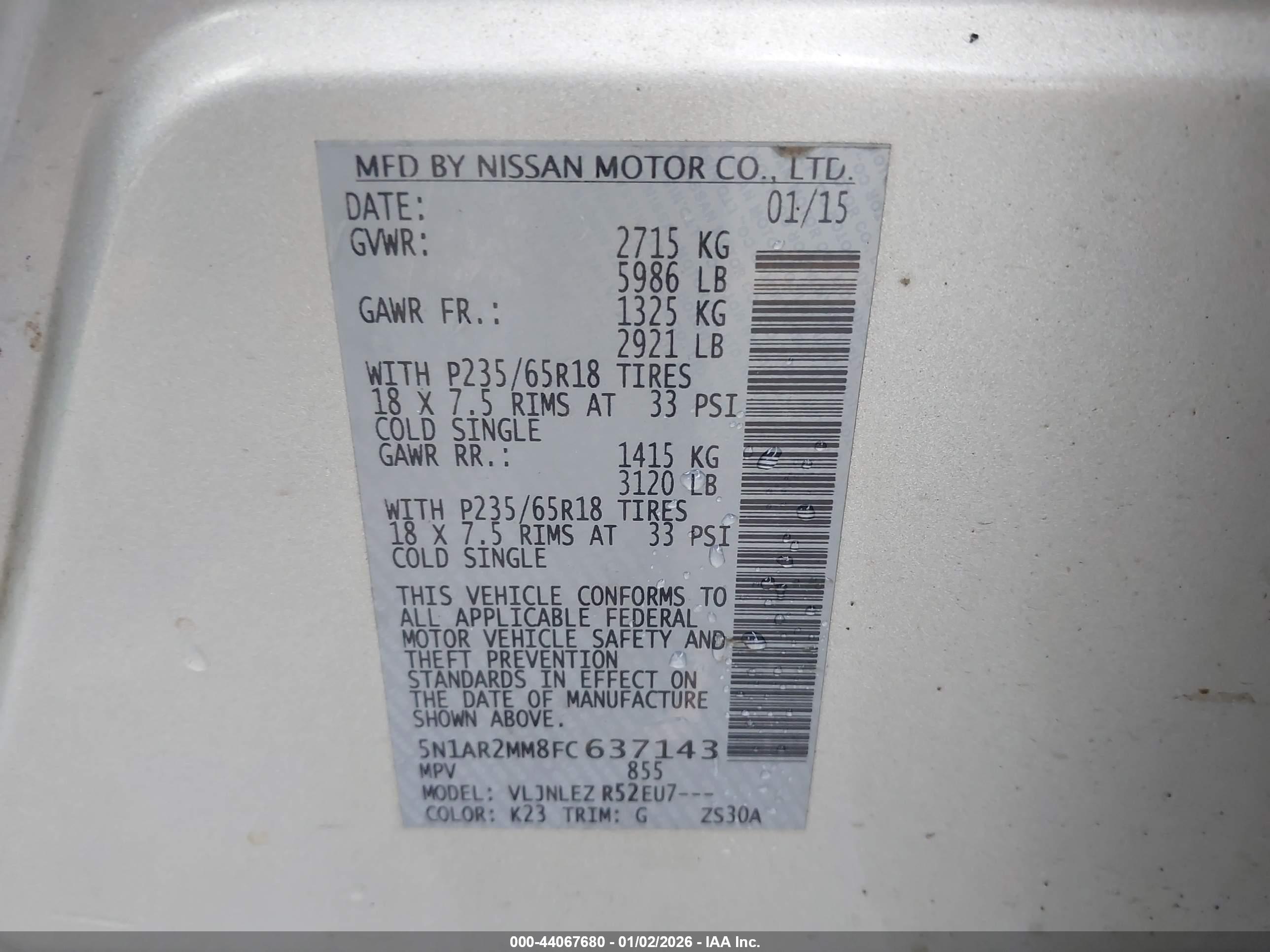 NISSAN PATHFINDER image 9