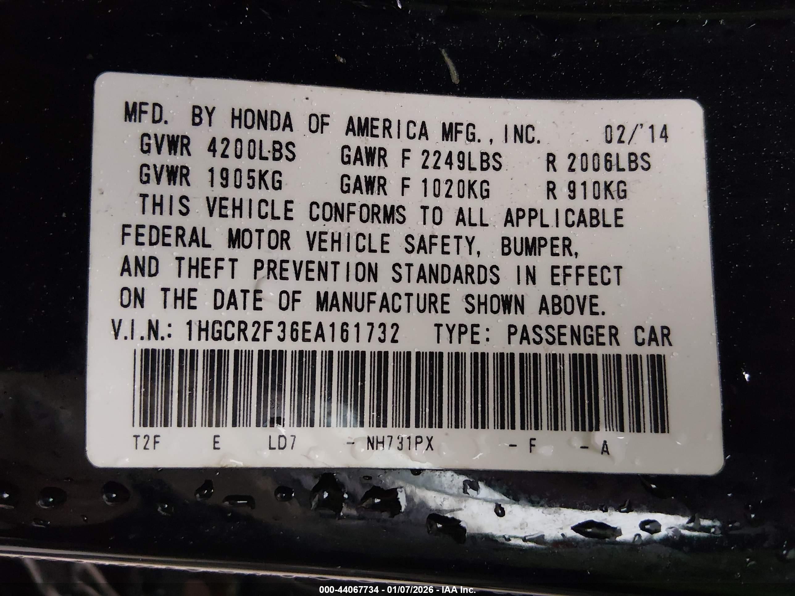 HONDA ACCORD image 9