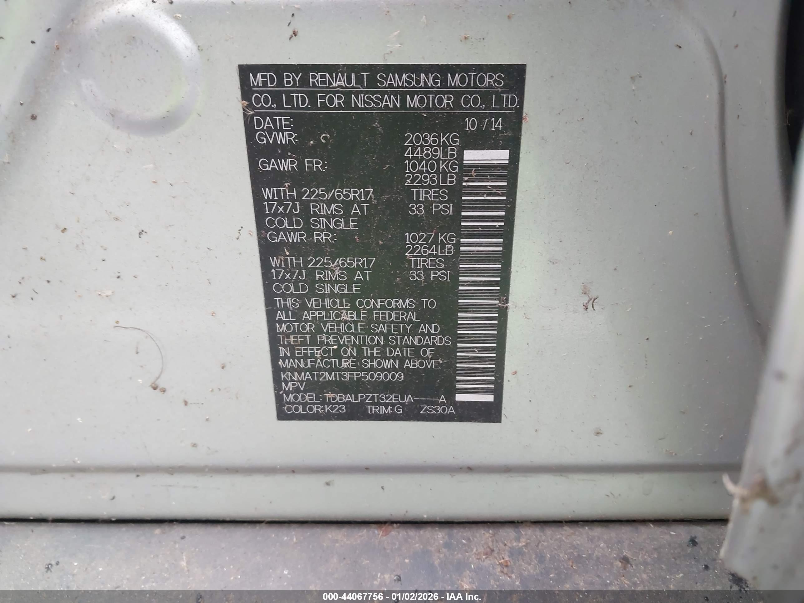NISSAN ROGUE image 9