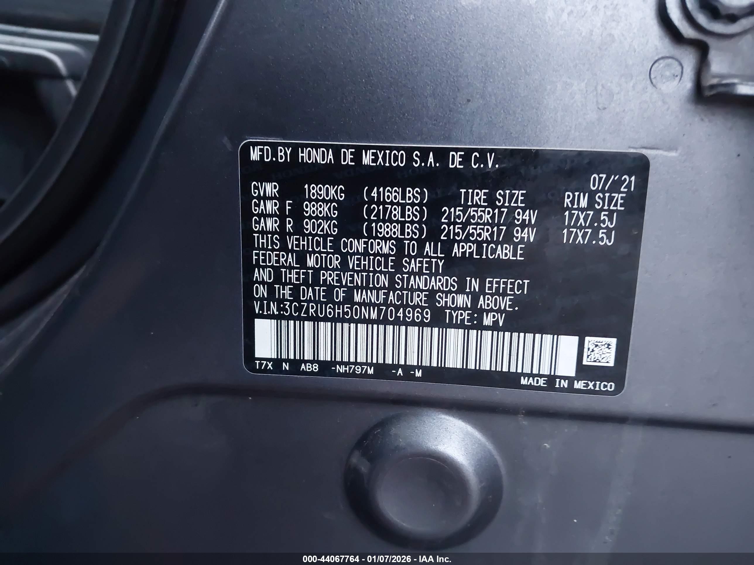 HONDA HR-V image 9