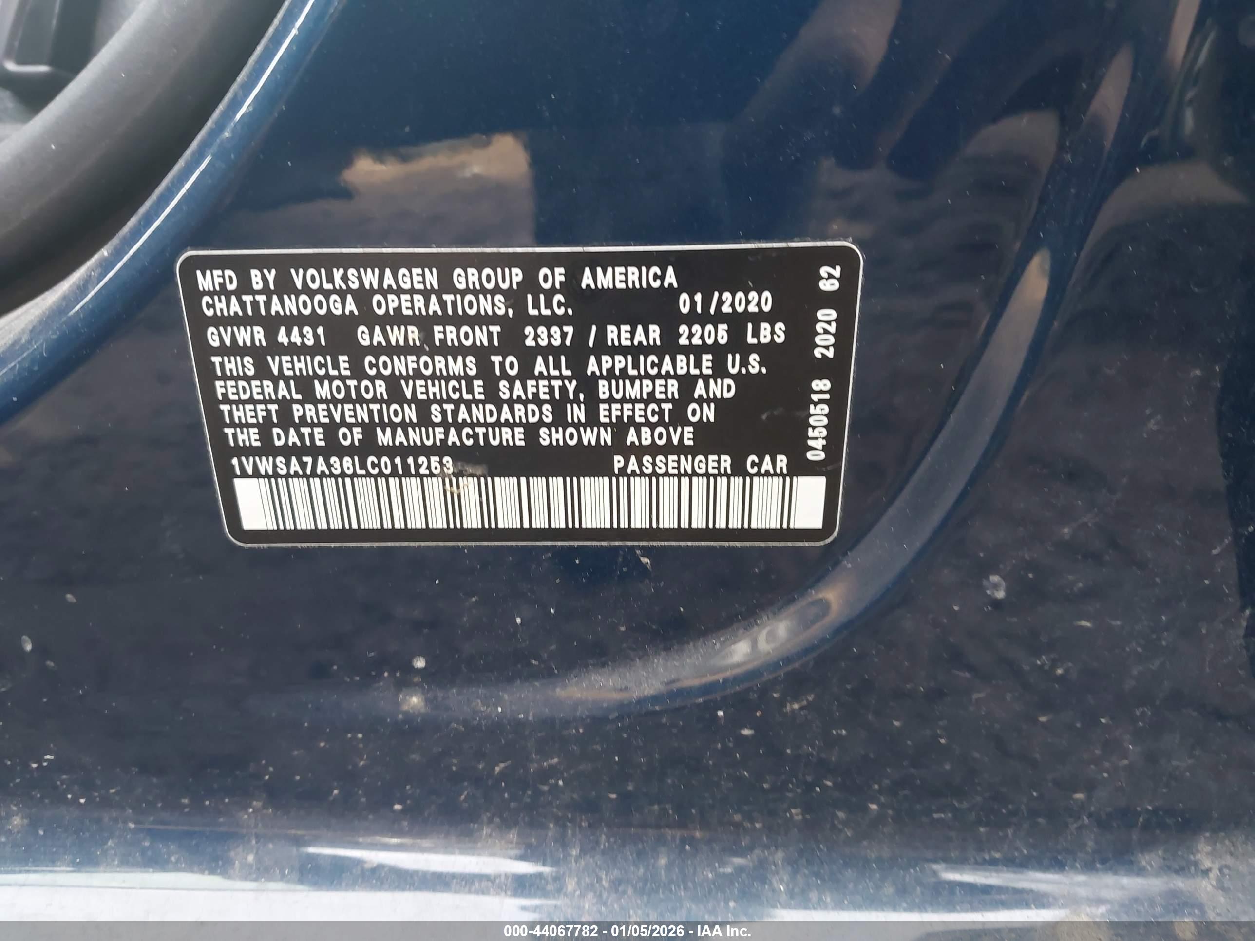 VOLKSWAGEN PASSAT image 9