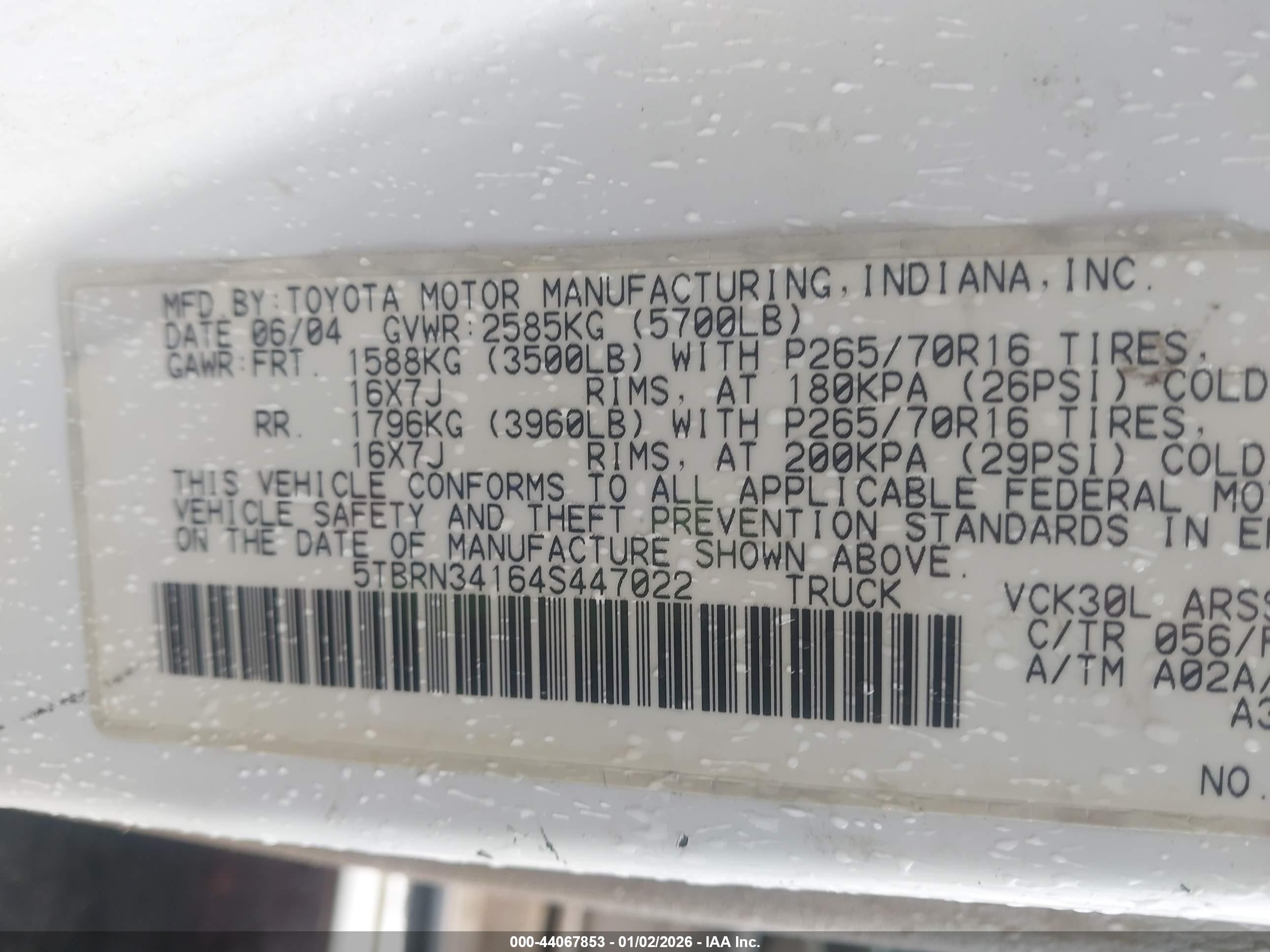 TOYOTA TUNDRA image 9