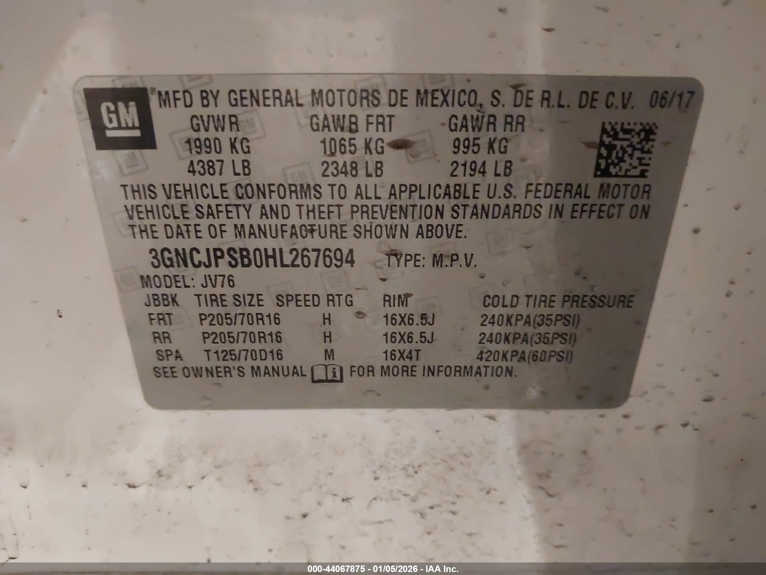 CHEVROLET TRAX image 9