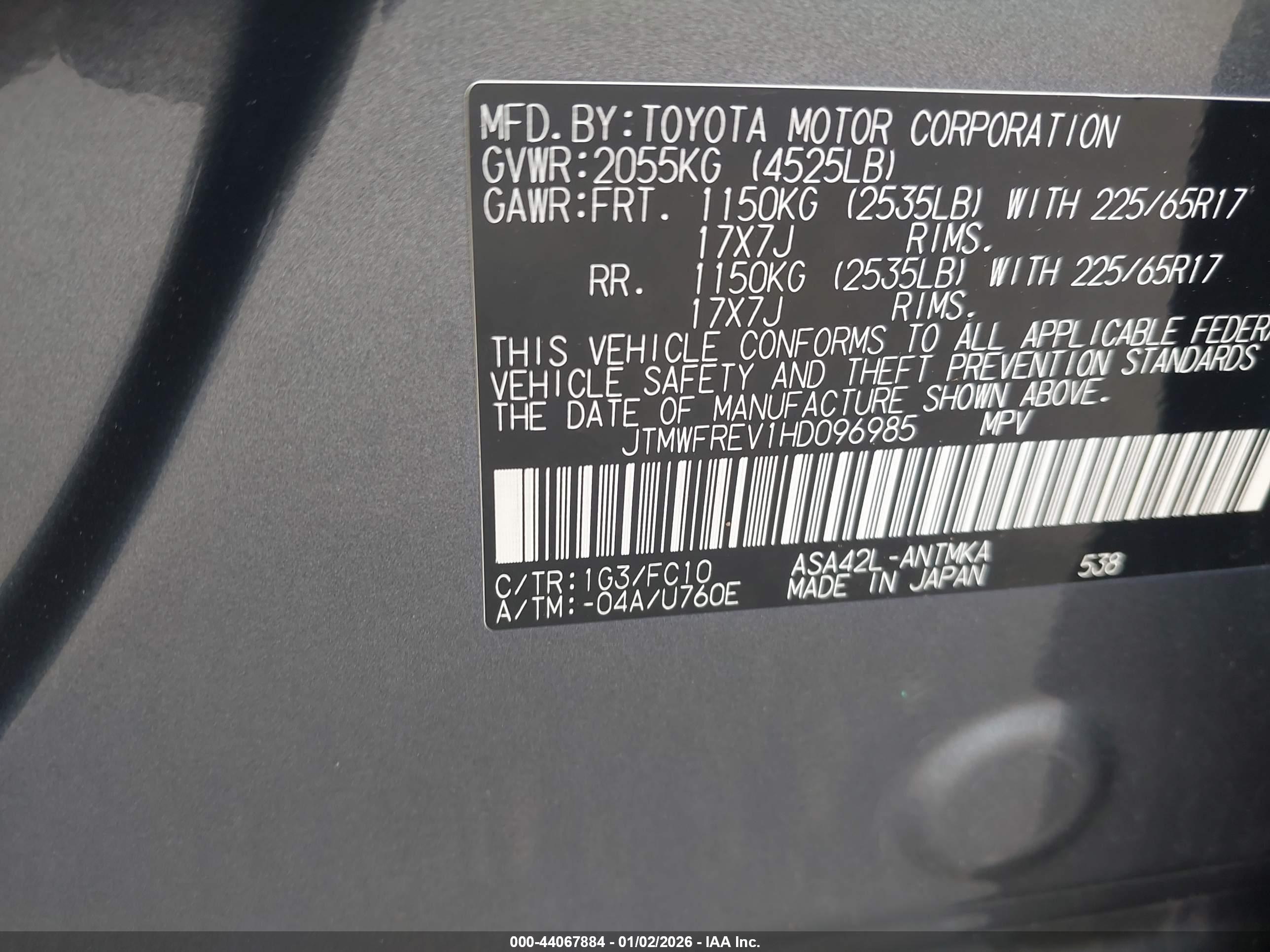 TOYOTA RAV4 image 9