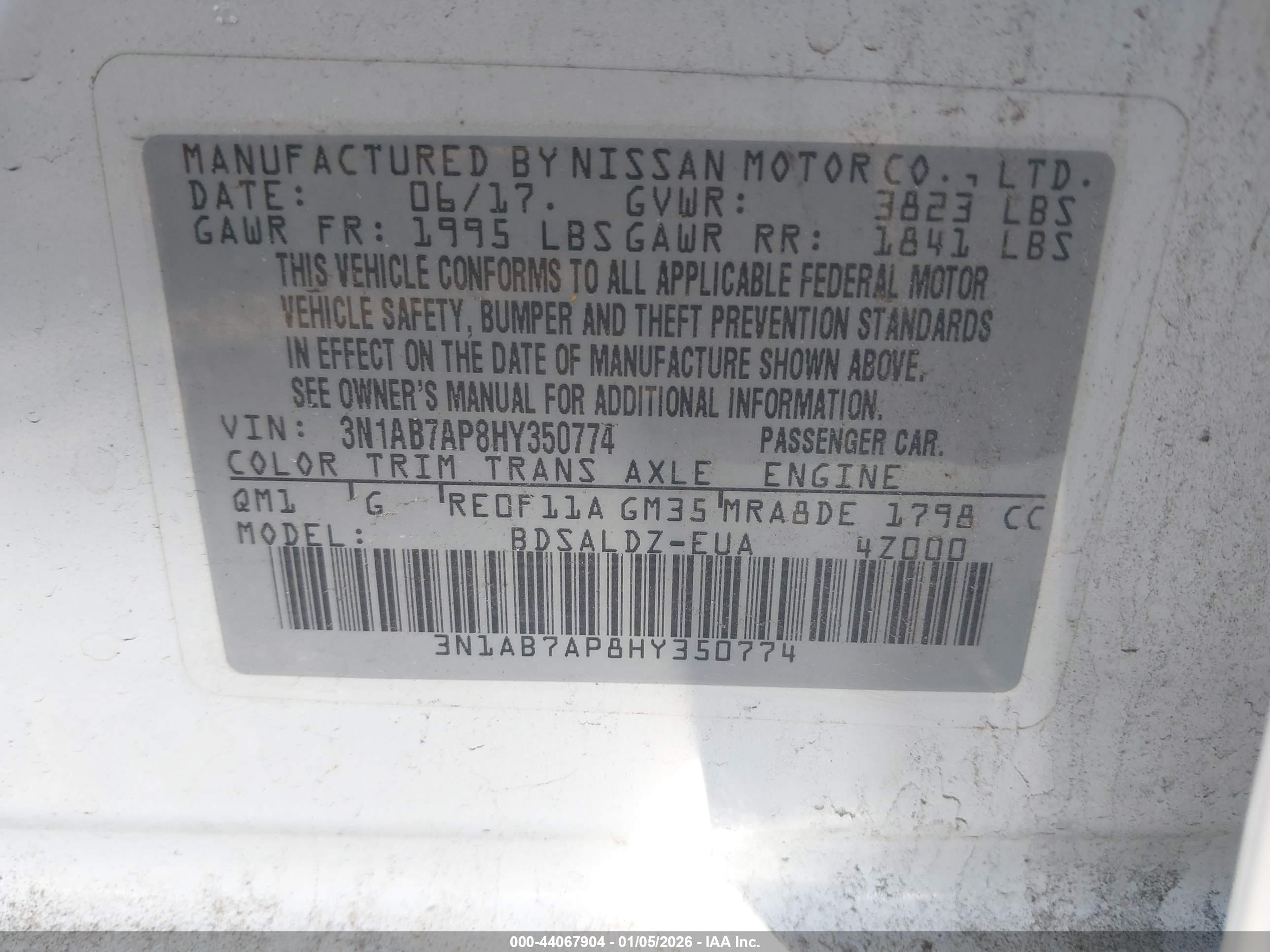 NISSAN SENTRA image 9