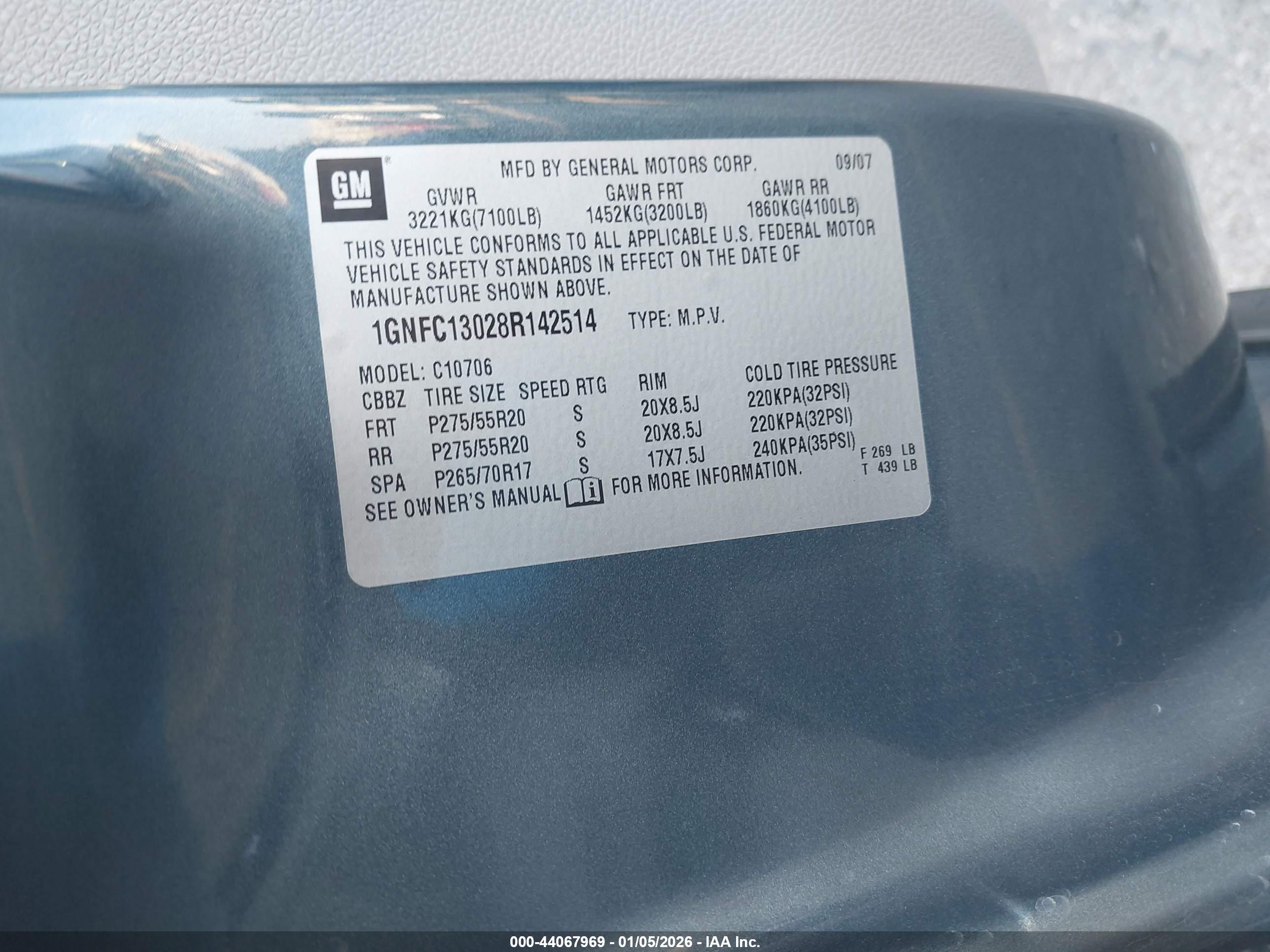 CHEVROLET TAHOE image 9