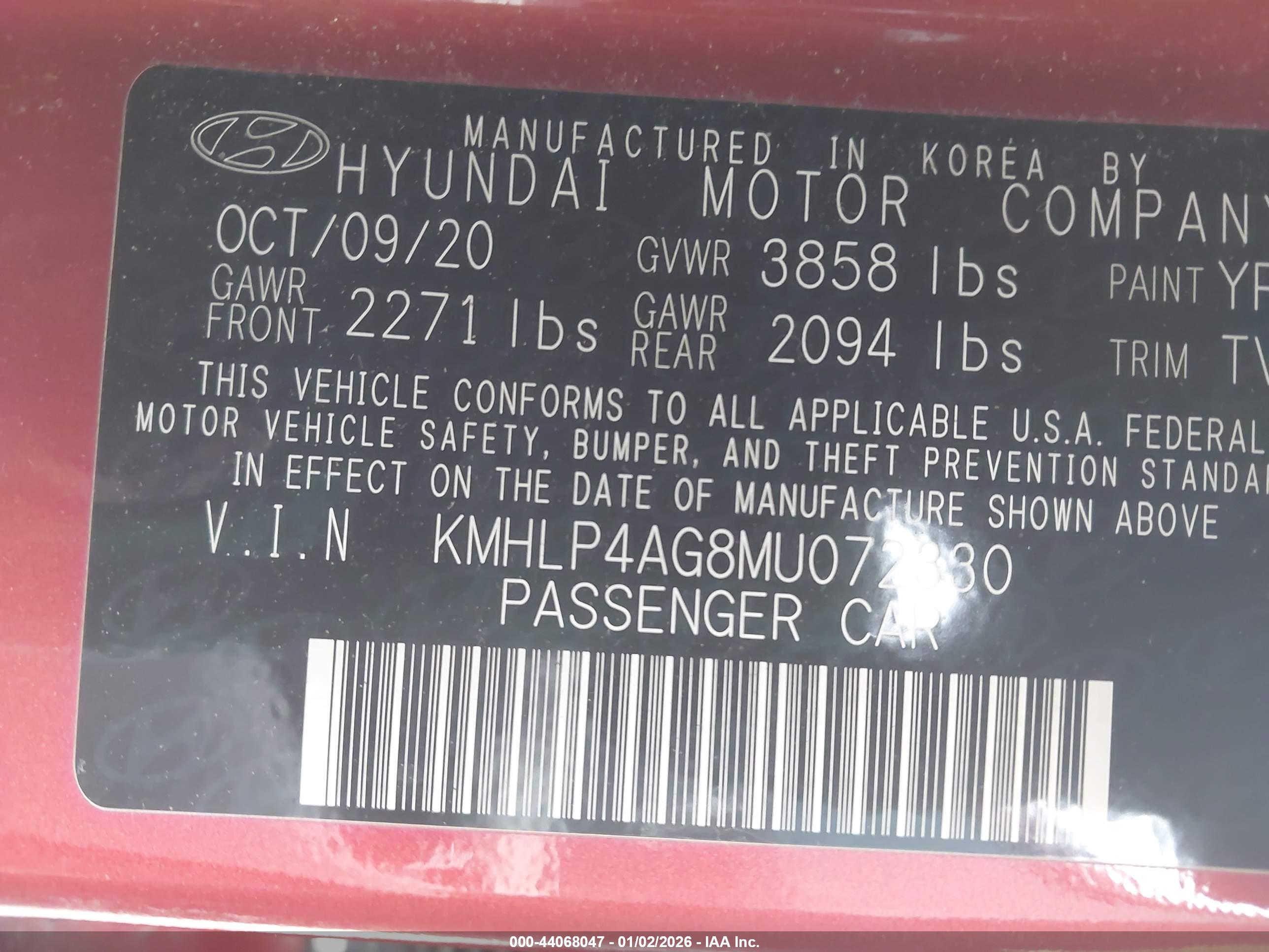 HYUNDAI ELANTRA image 9