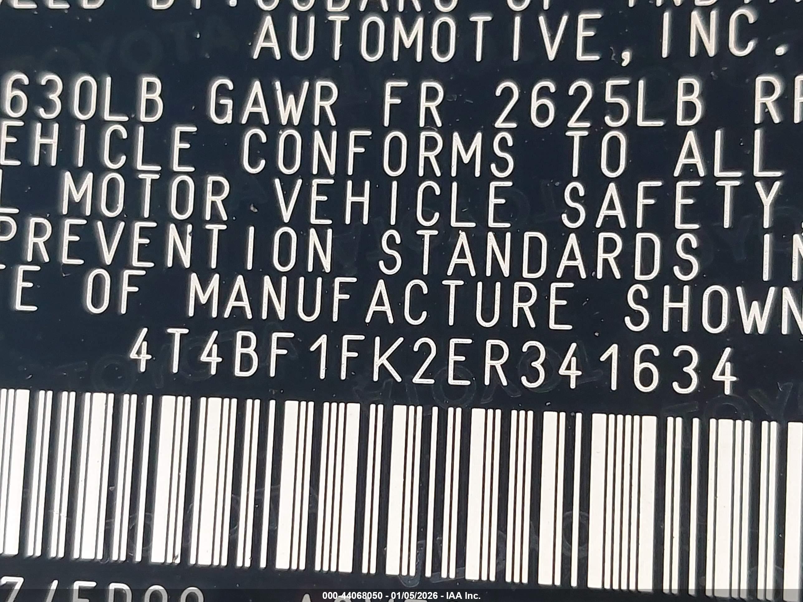 TOYOTA CAMRY image 9