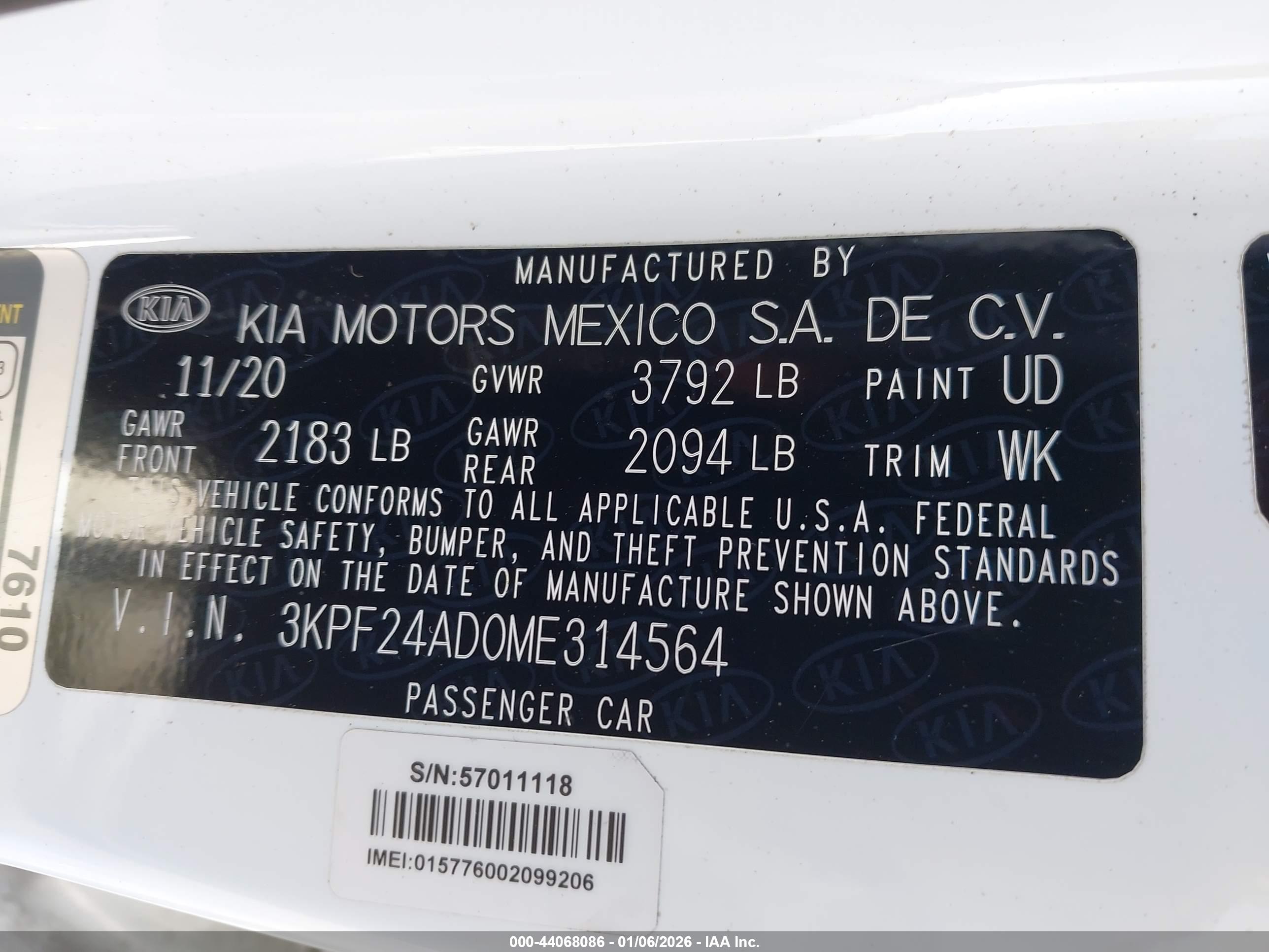 KIA FORTE image 9