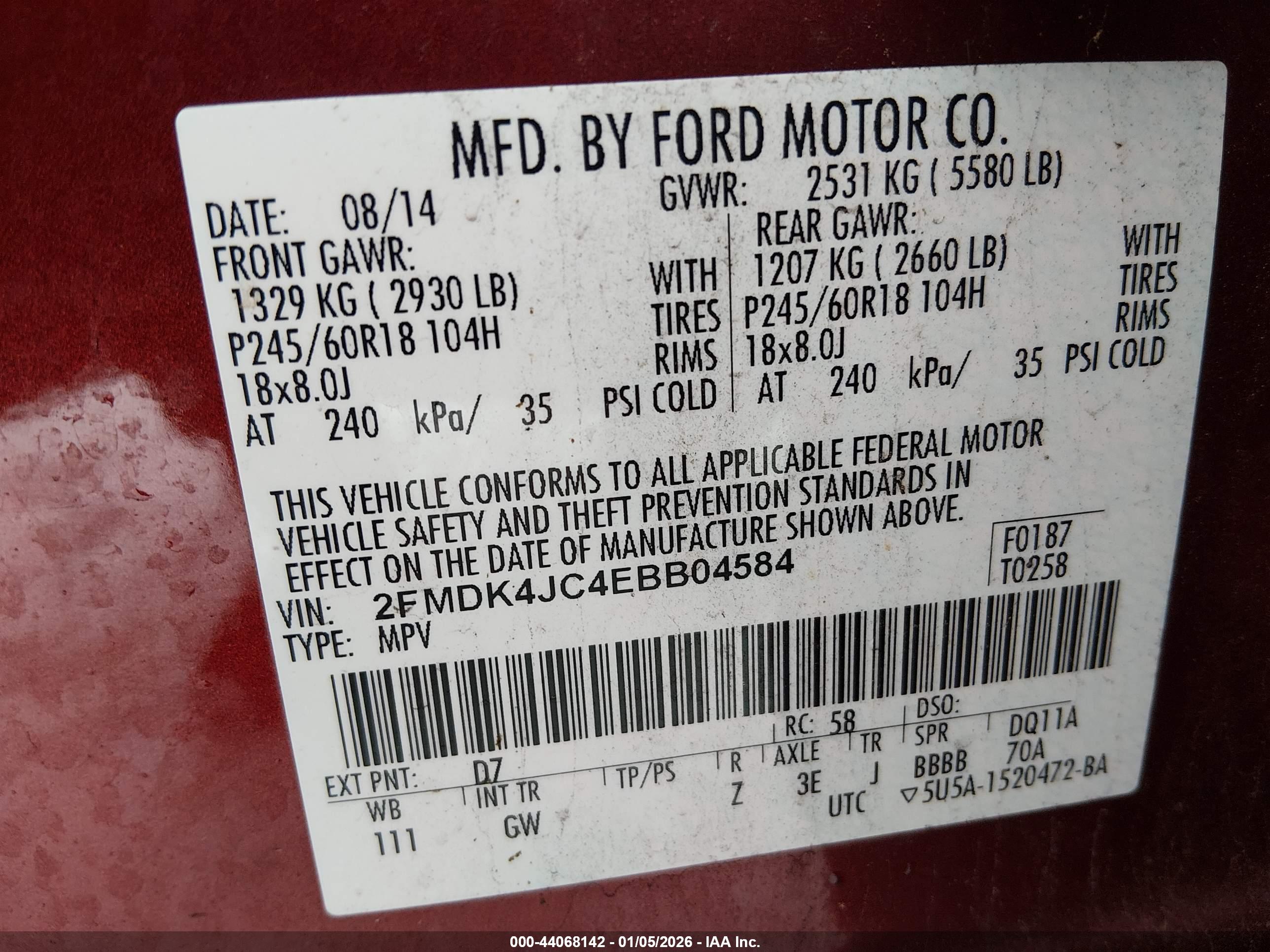 FORD EDGE image 9