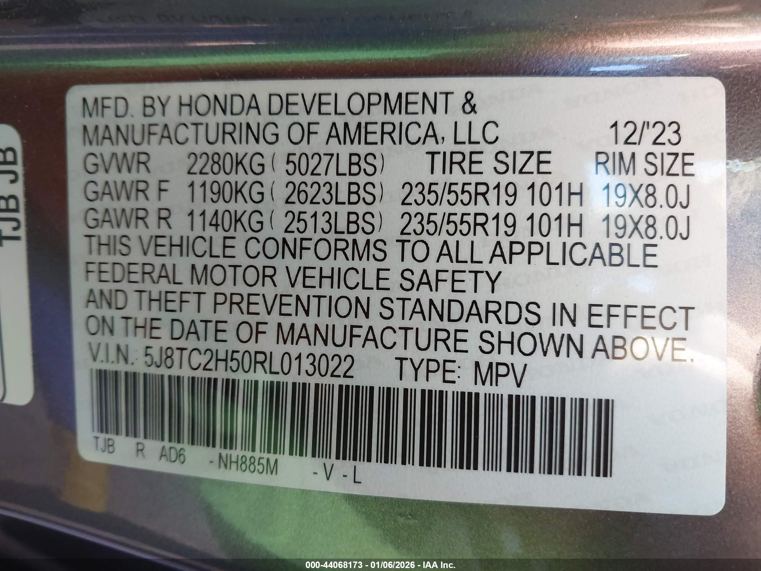 ACURA RDX image 9