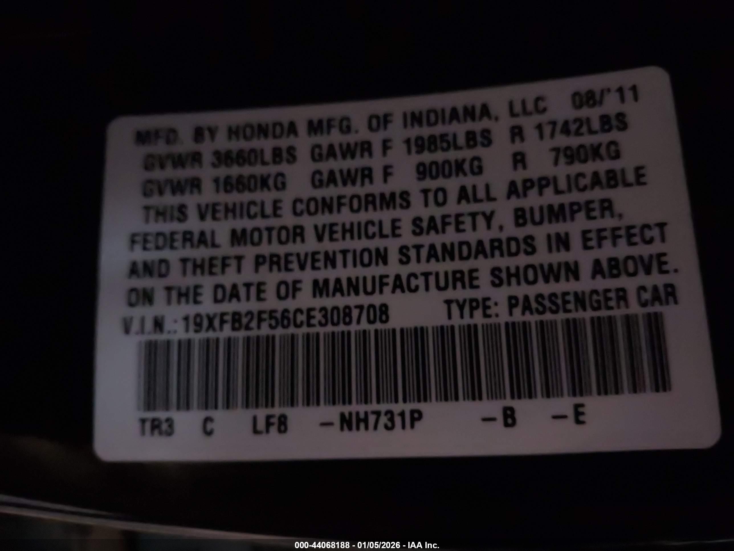 HONDA CIVIC image 9