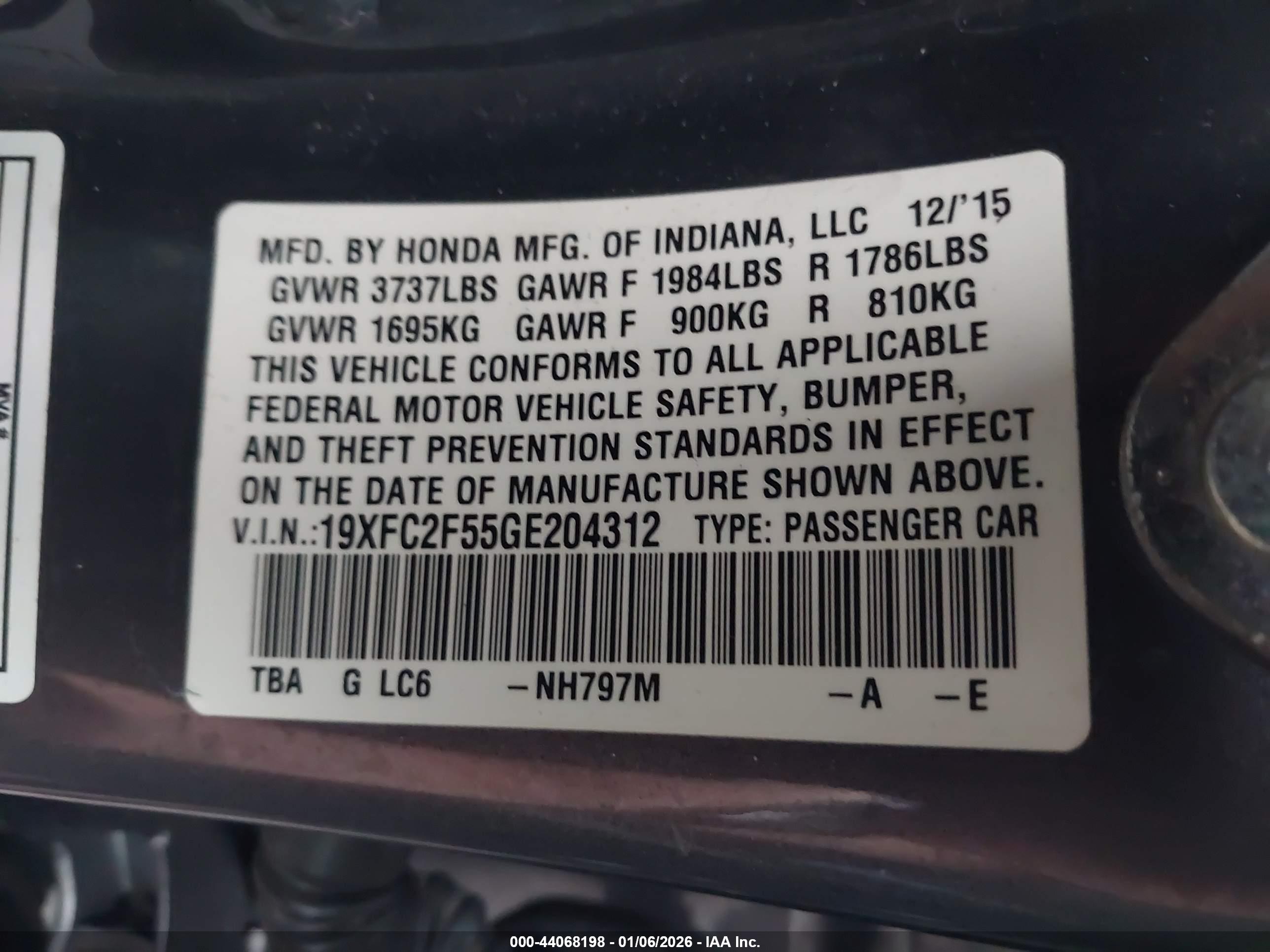 HONDA CIVIC image 9