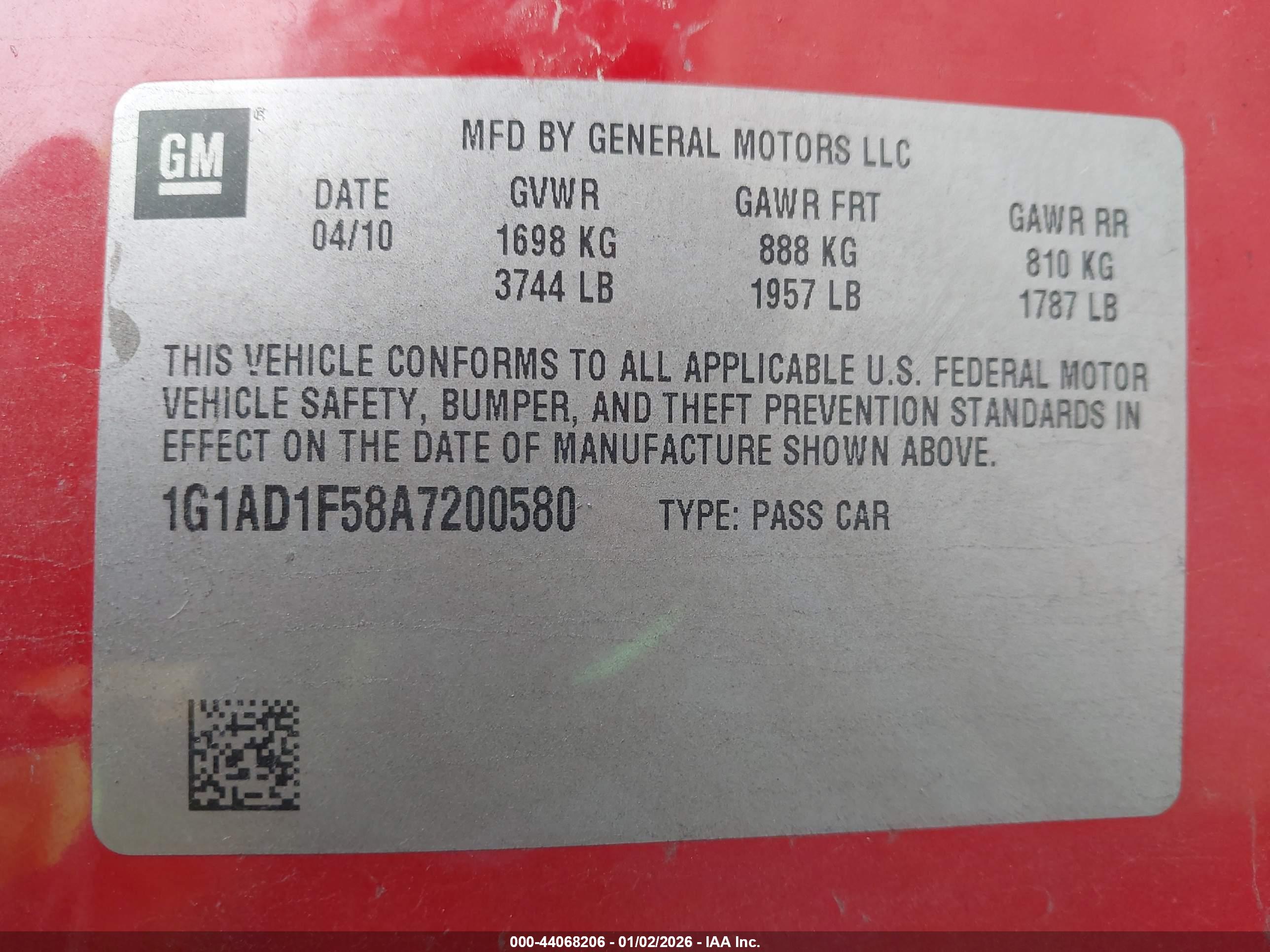 CHEVROLET COBALT image 9