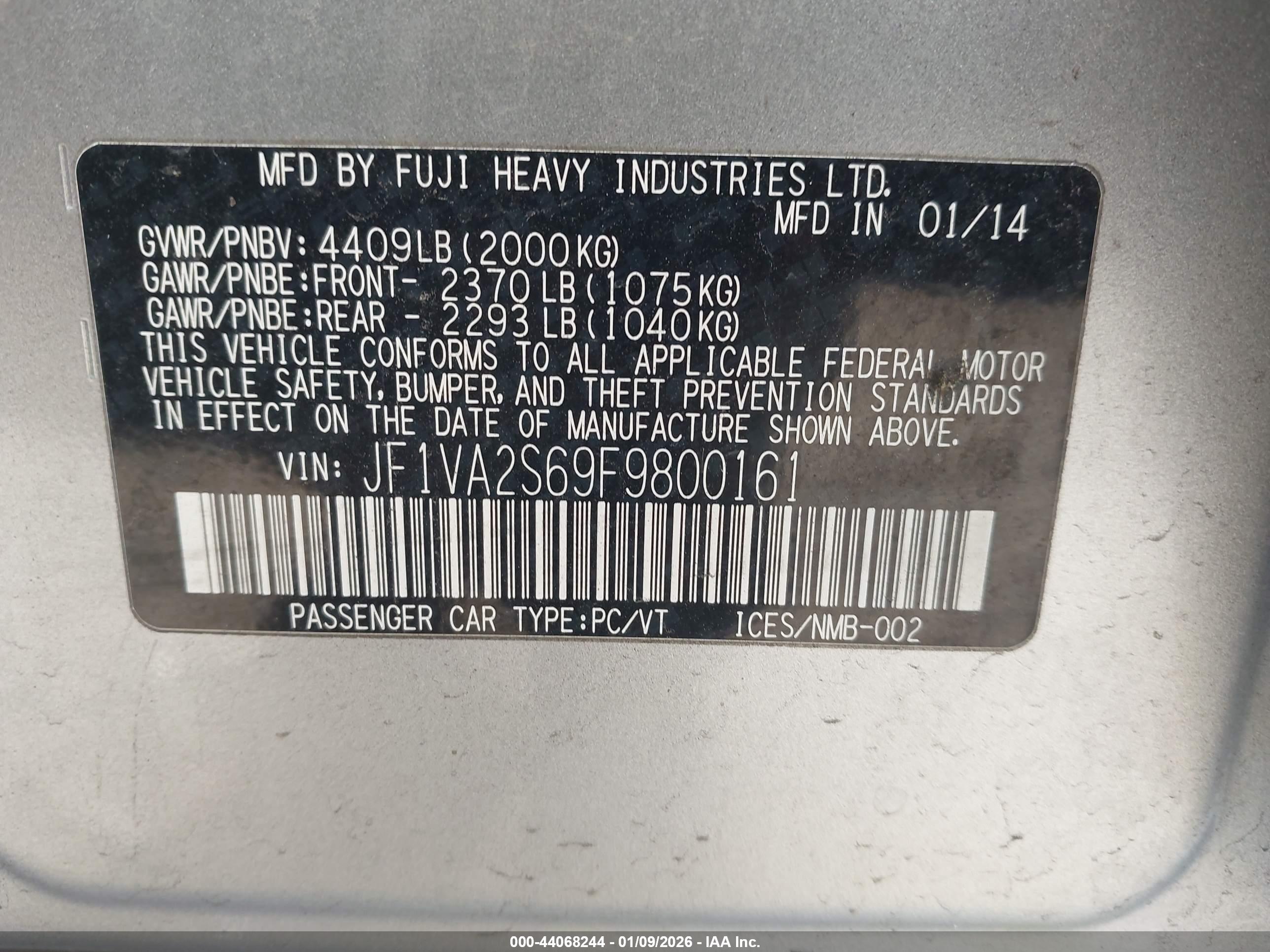 SUBARU WRX image 9