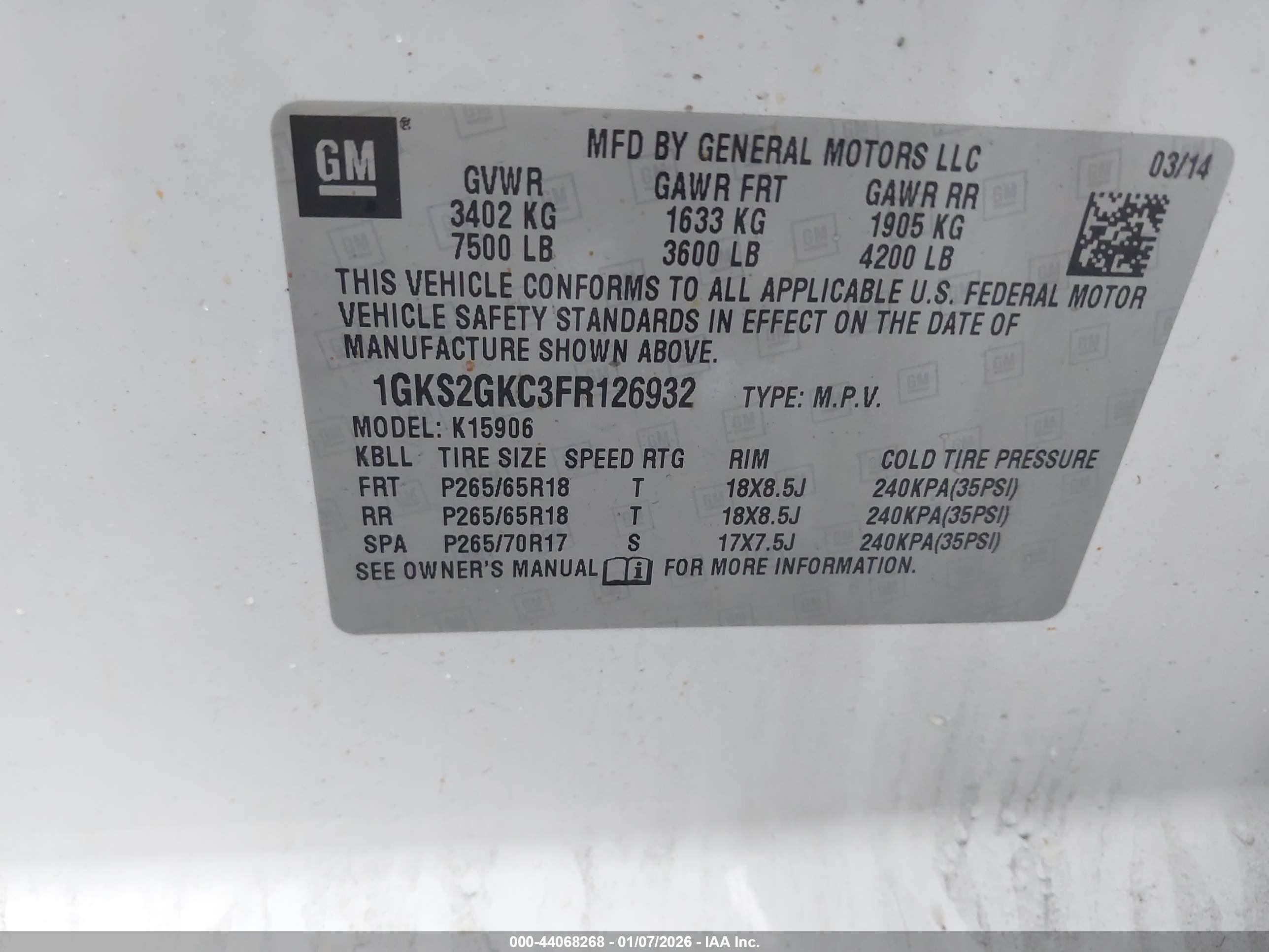 GMC YUKON image 9