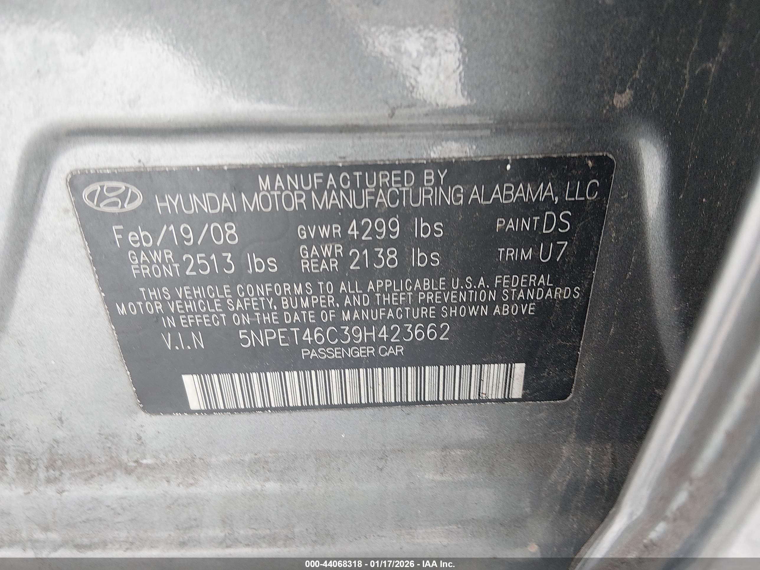 HYUNDAI SONATA image 9
