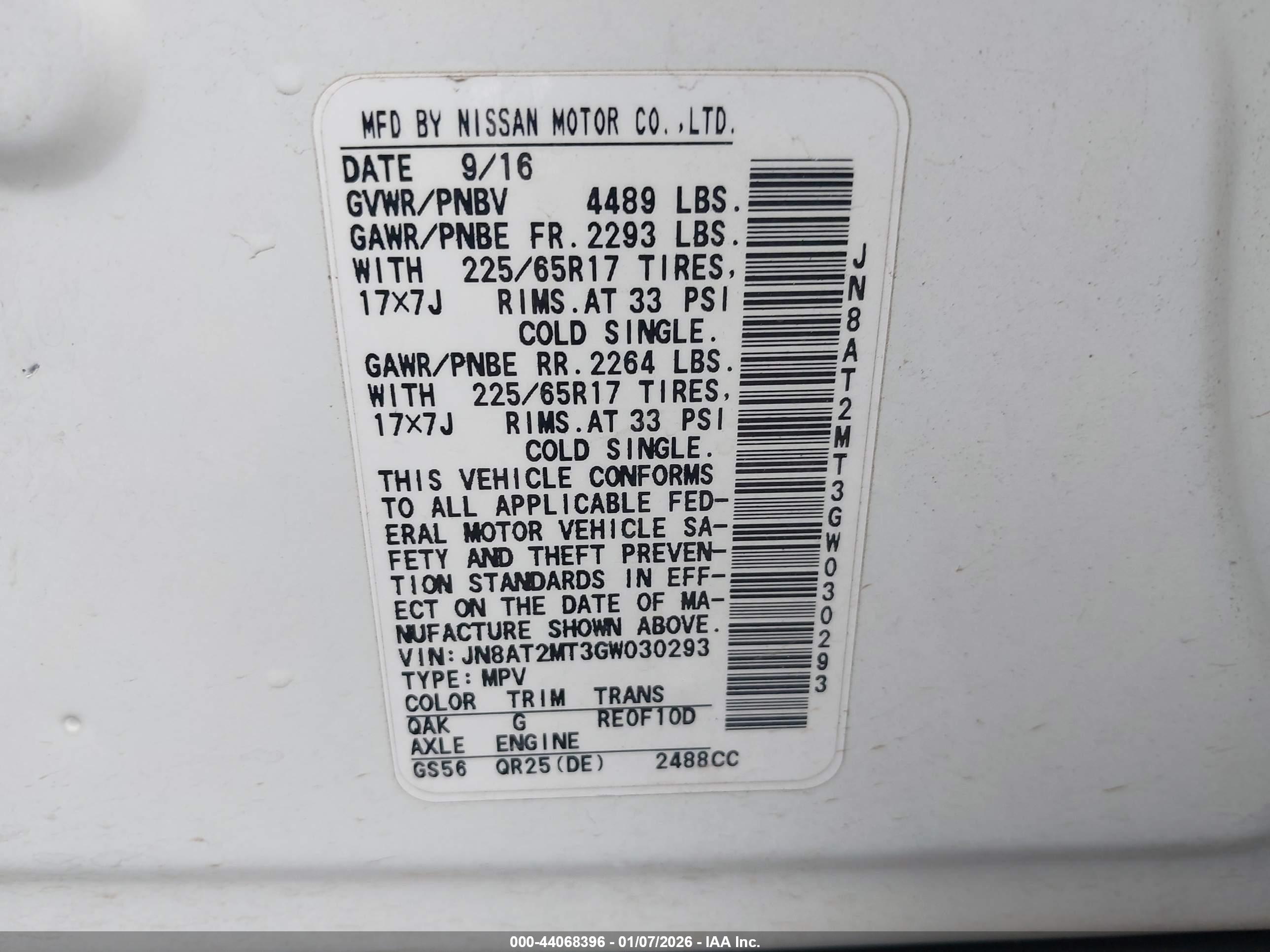 NISSAN ROGUE image 9