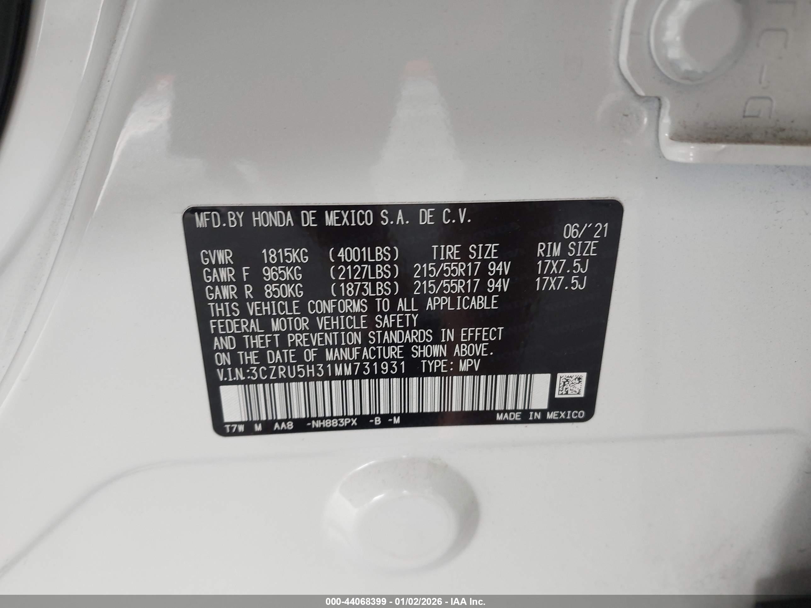 HONDA HR-V image 9