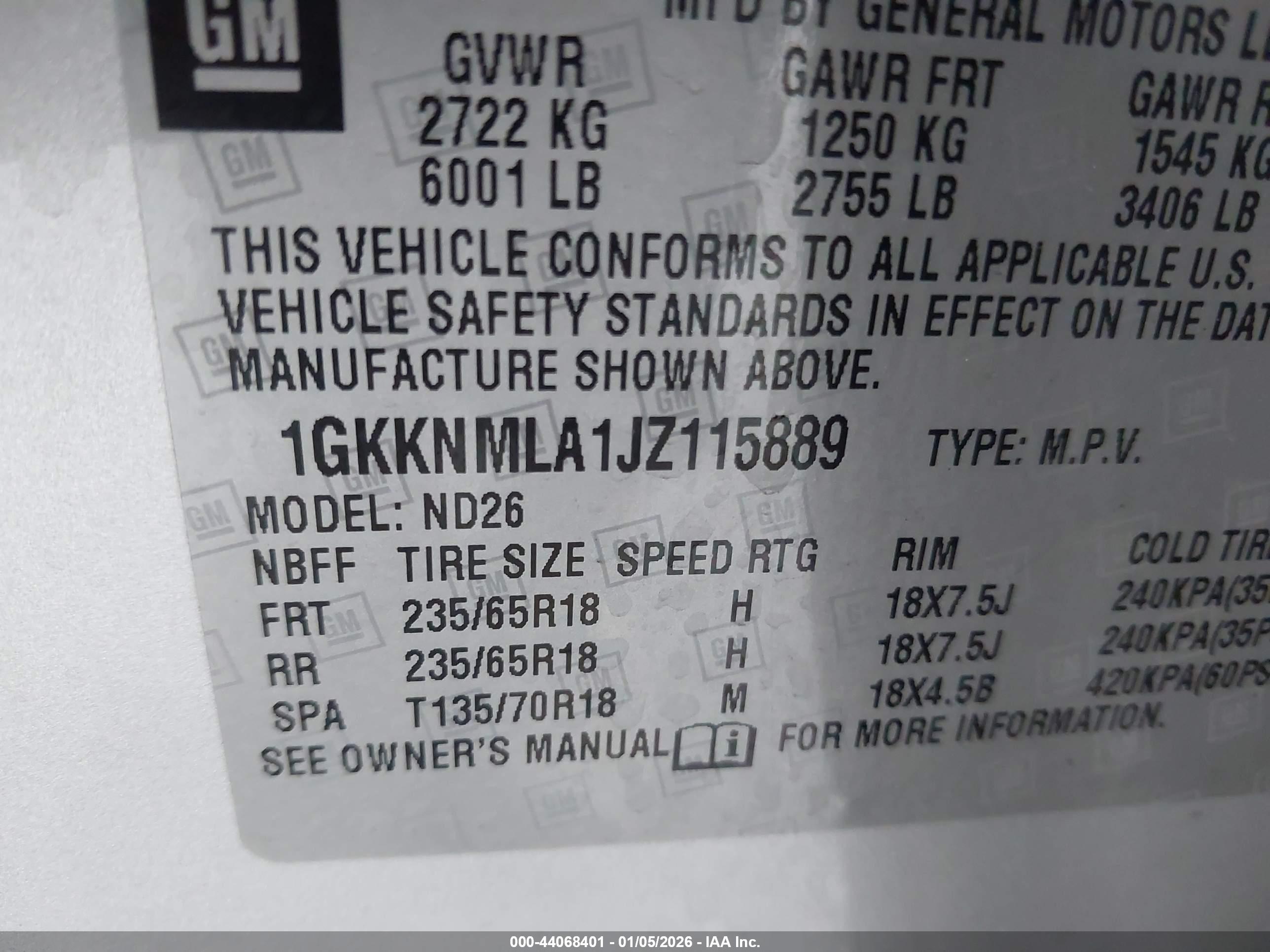 GMC ACADIA image 9