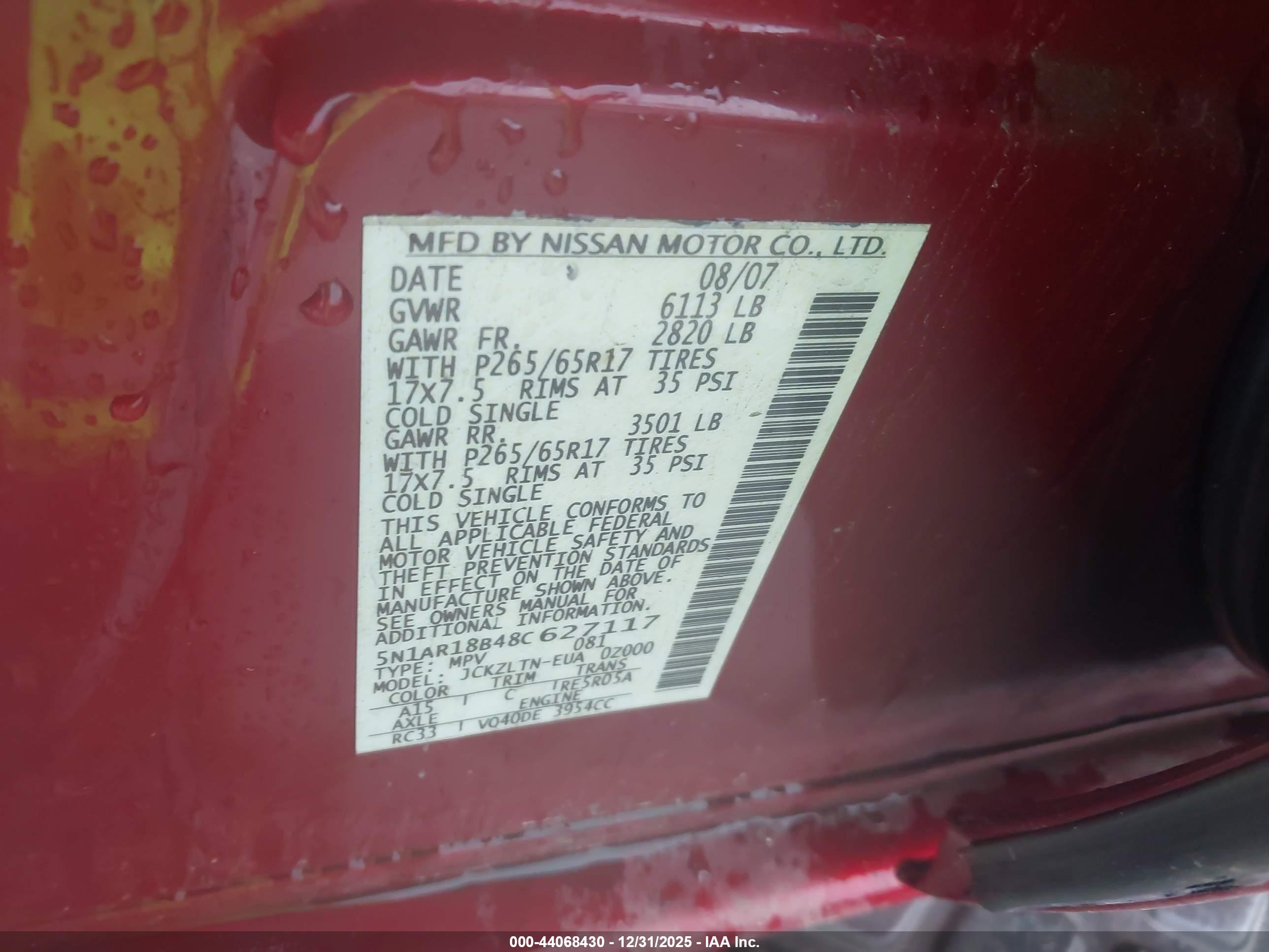 NISSAN PATHFINDER image 9