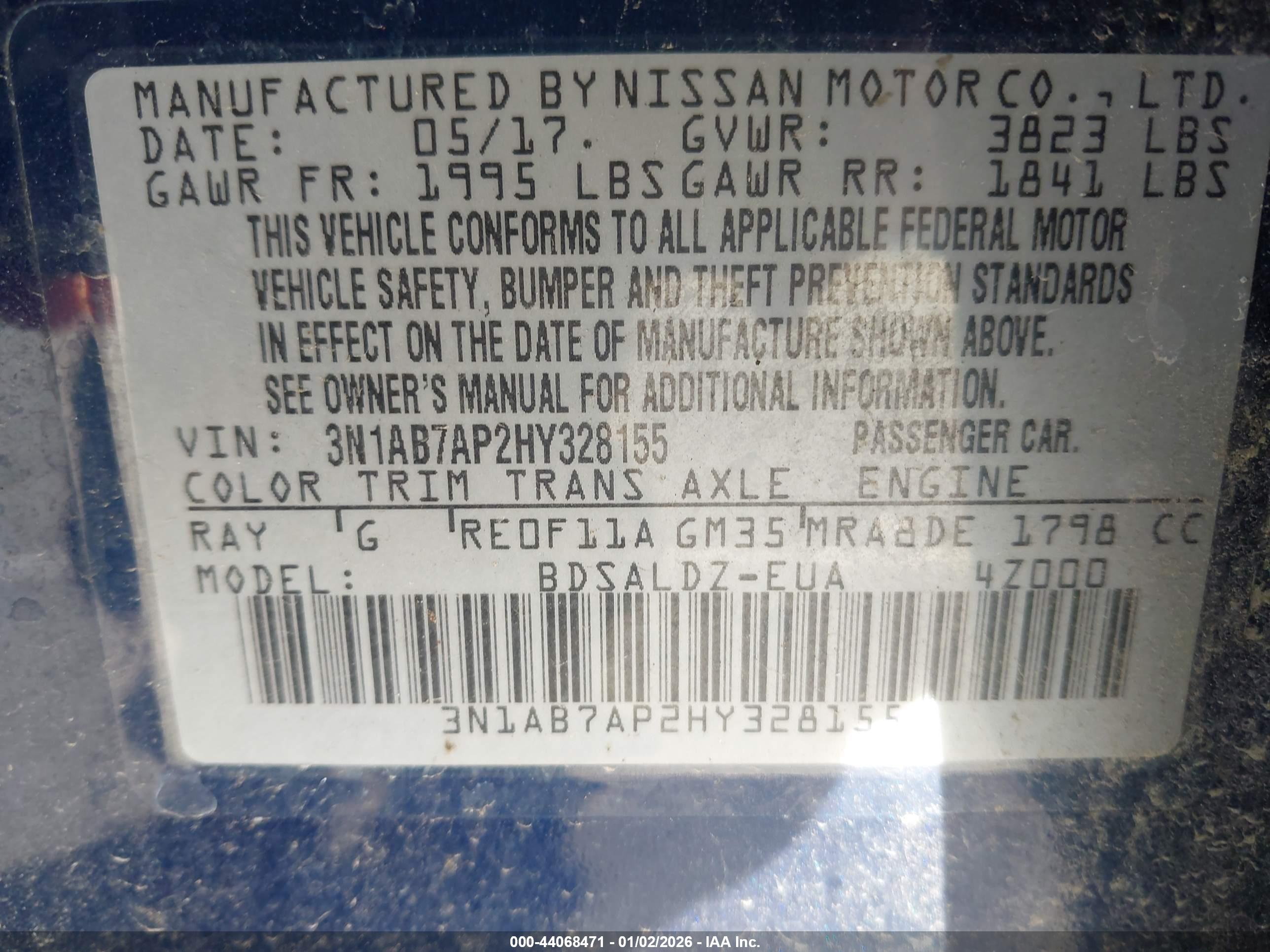 NISSAN SENTRA image 9