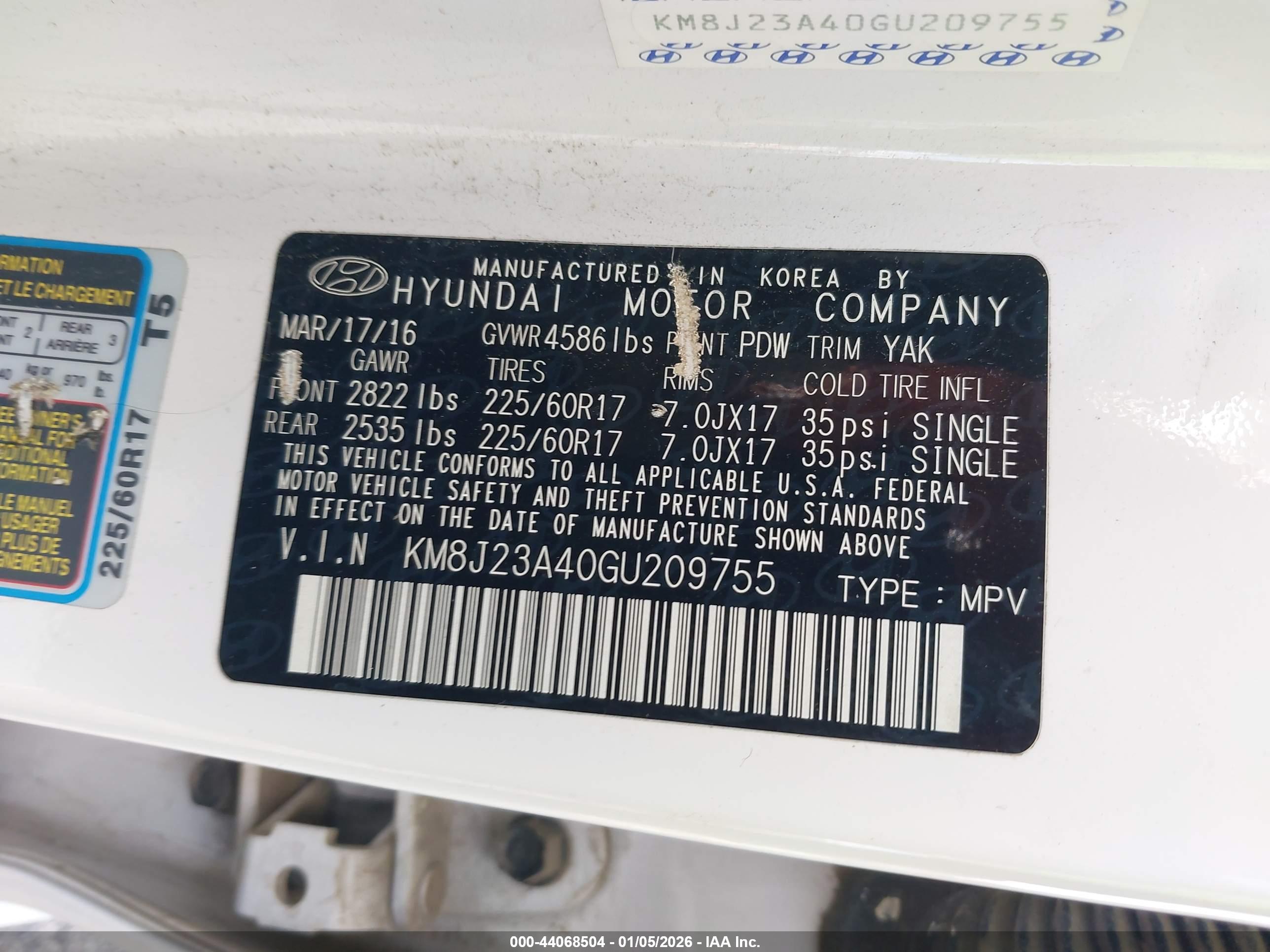 HYUNDAI TUCSON image 9