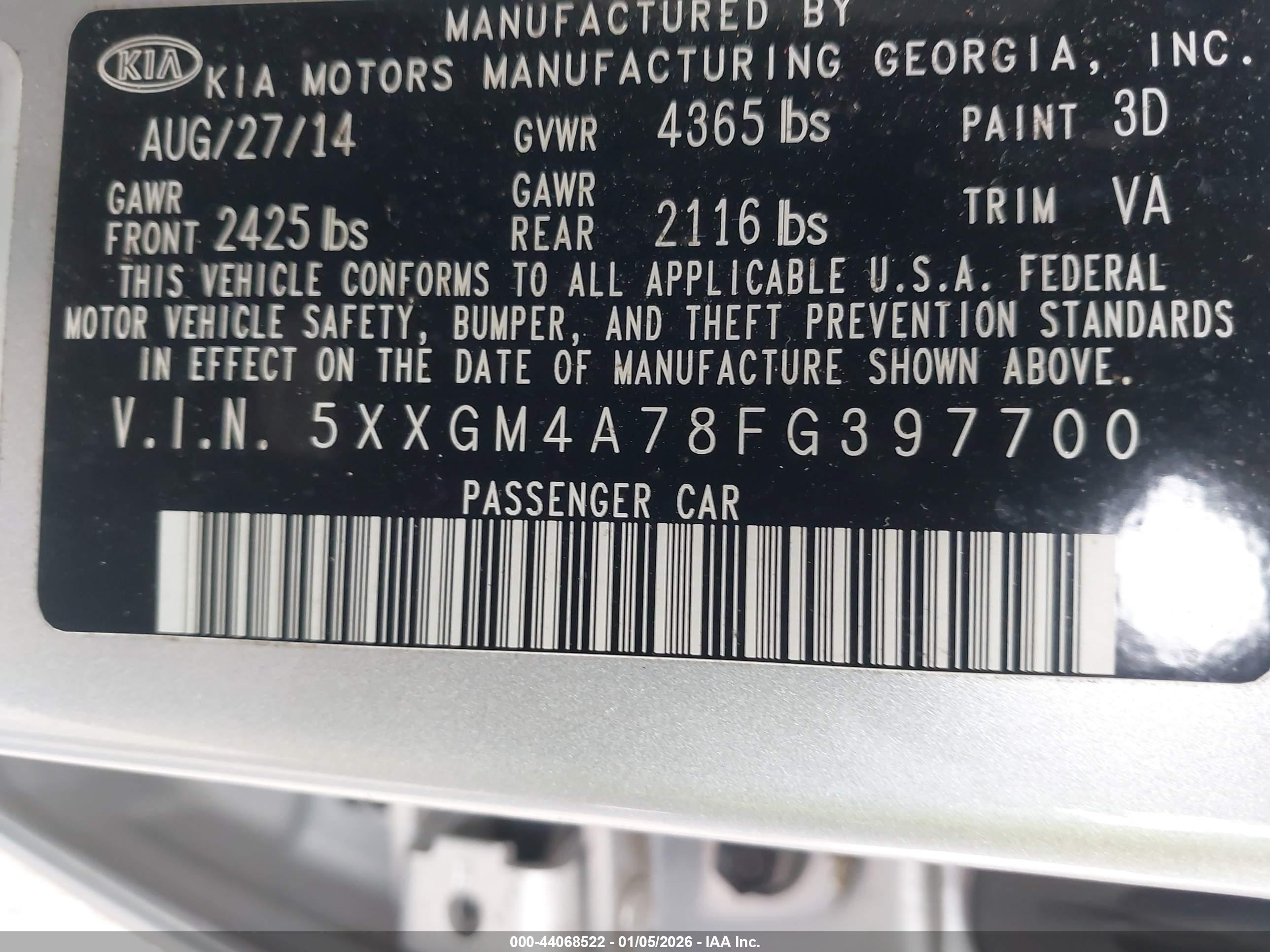KIA OPTIMA image 9