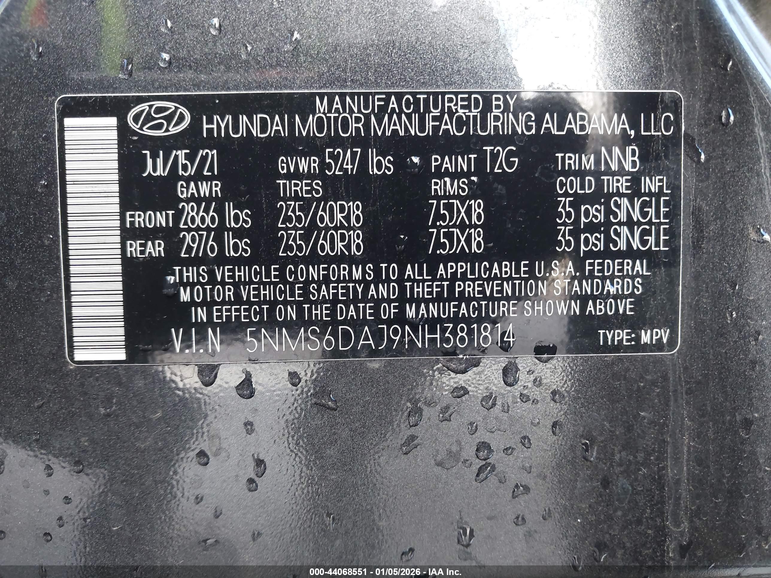 HYUNDAI SANTA image 9