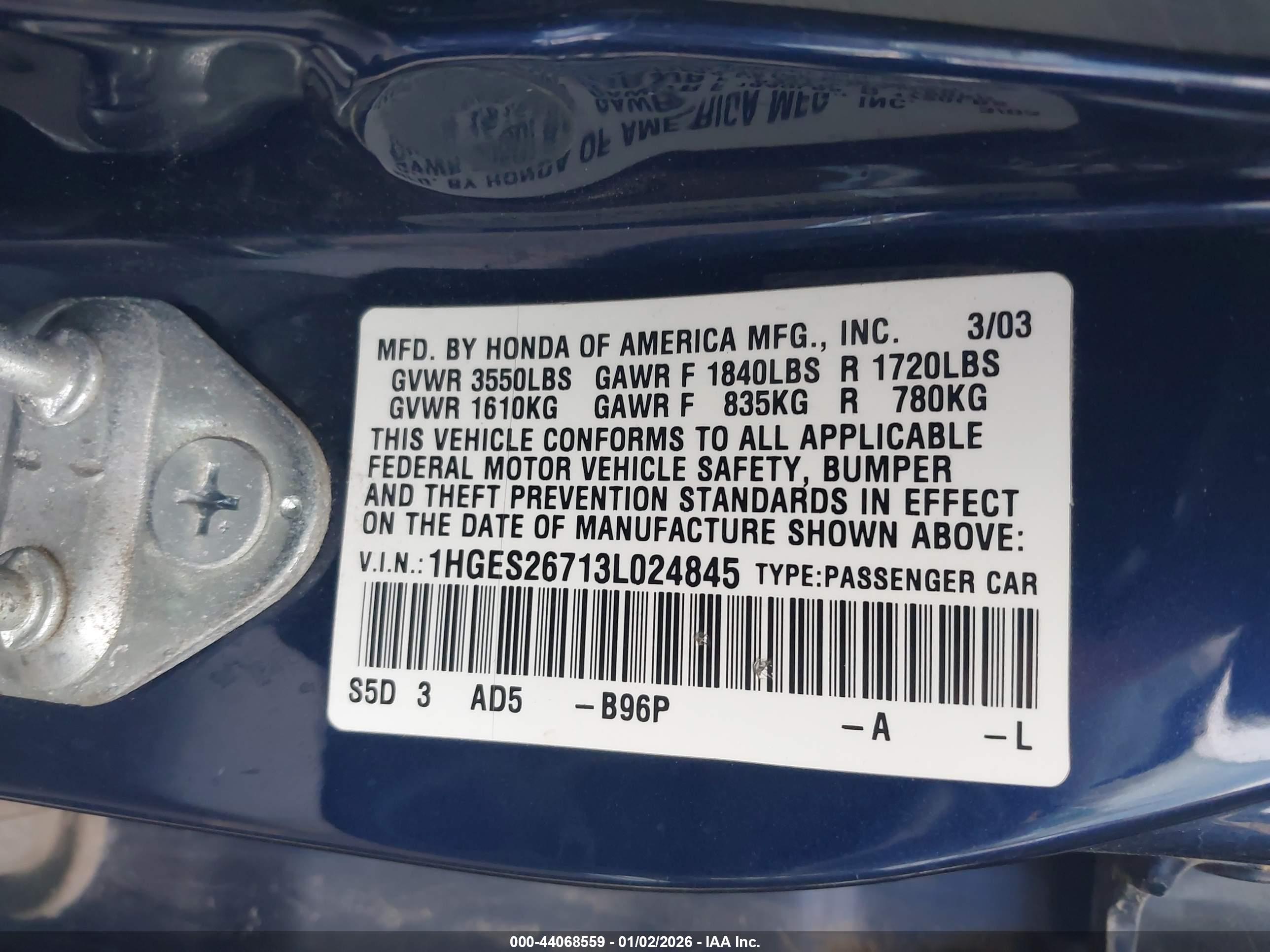 HONDA CIVIC image 9