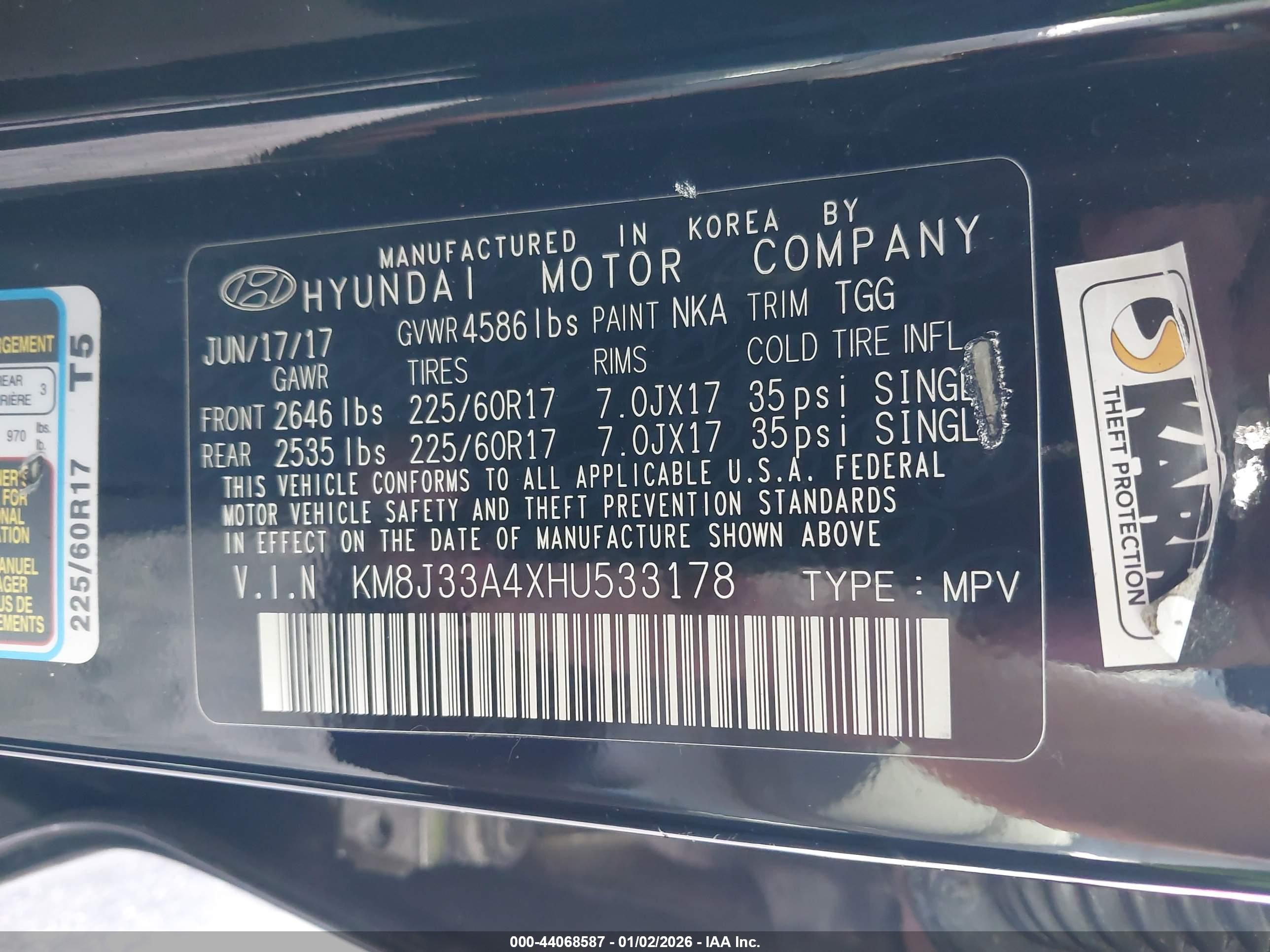 HYUNDAI TUCSON image 9