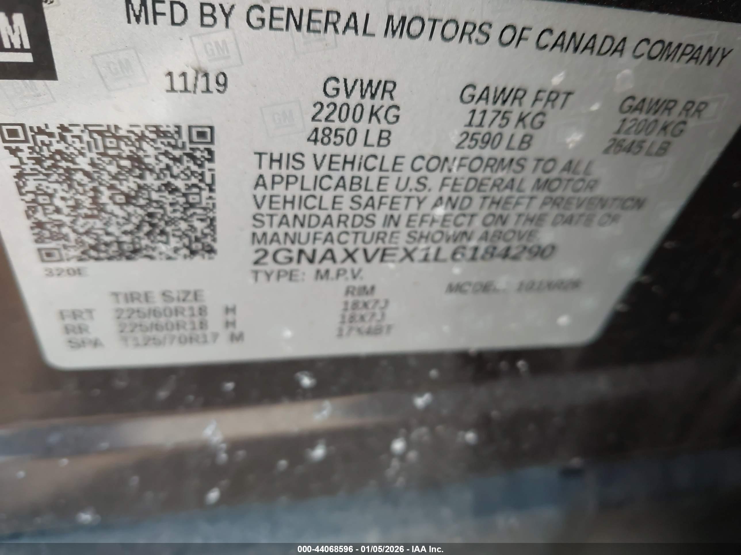 CHEVROLET EQUINOX image 9