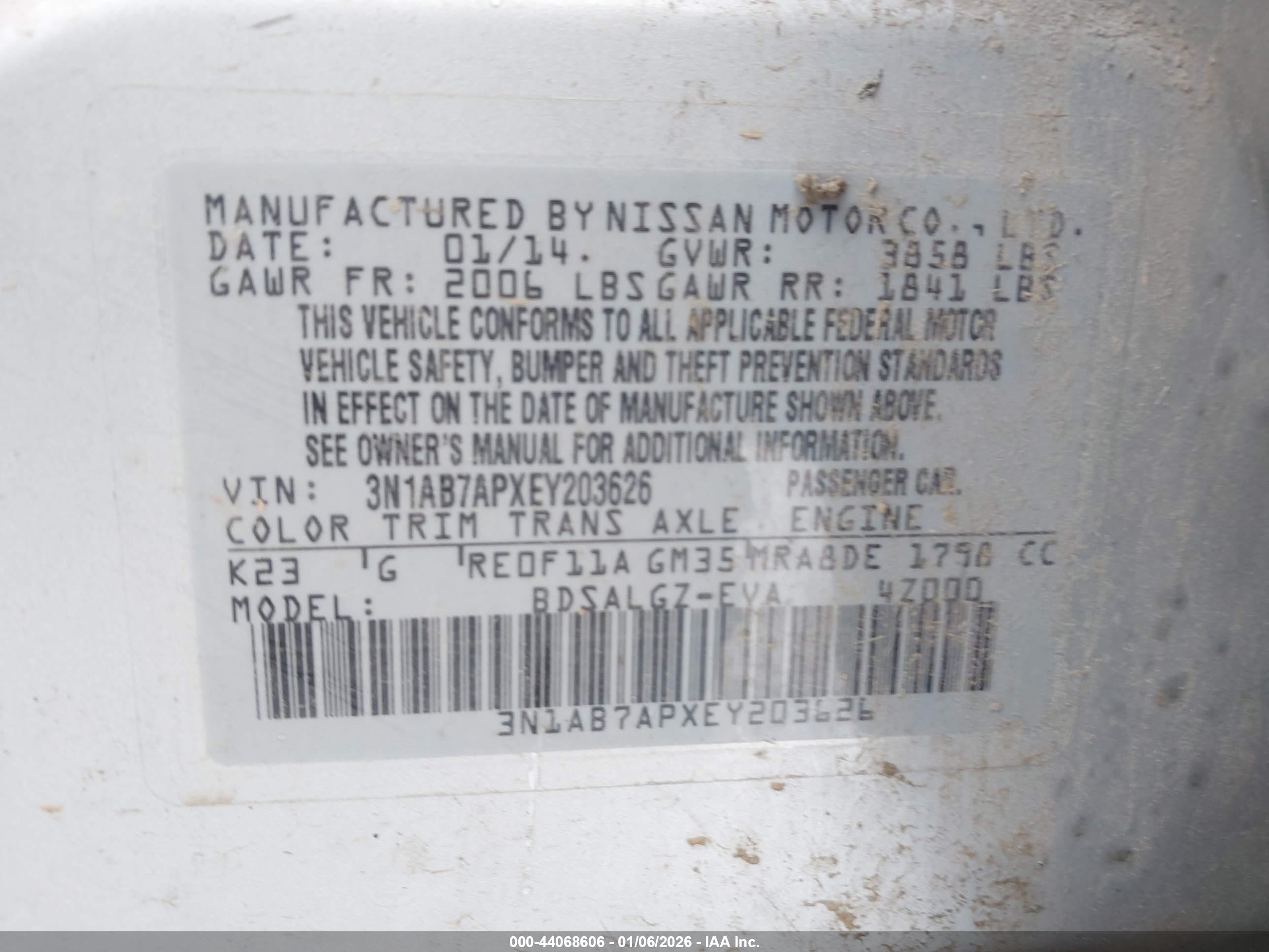 NISSAN SENTRA image 9